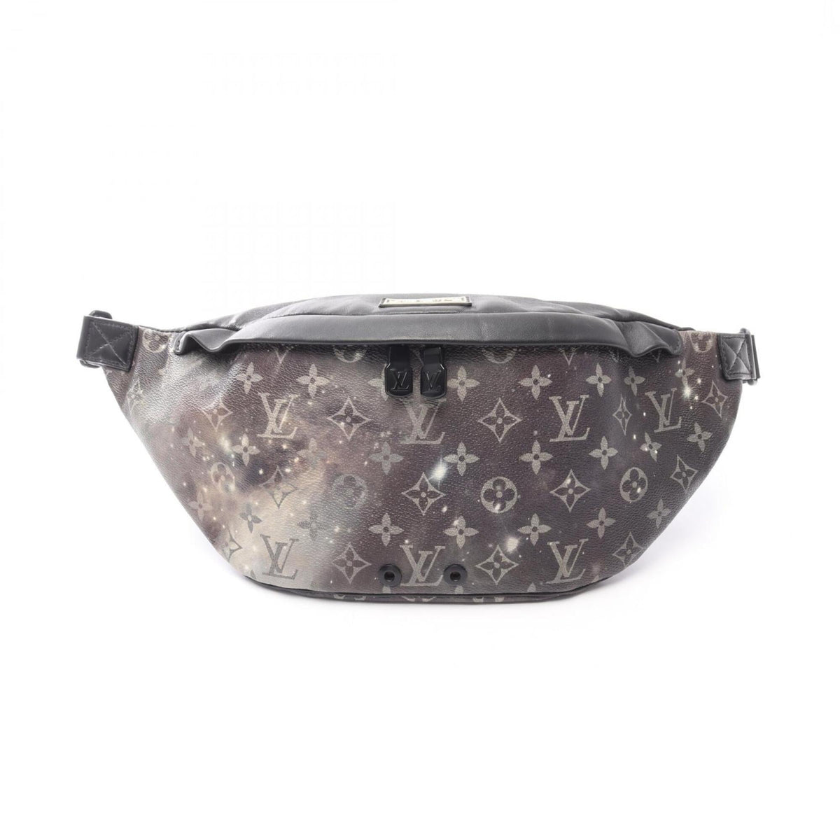 Louis Vuitton Black Gray Multi-Color Coated Canvas Leather Fanny Pack (Pre-Owned)