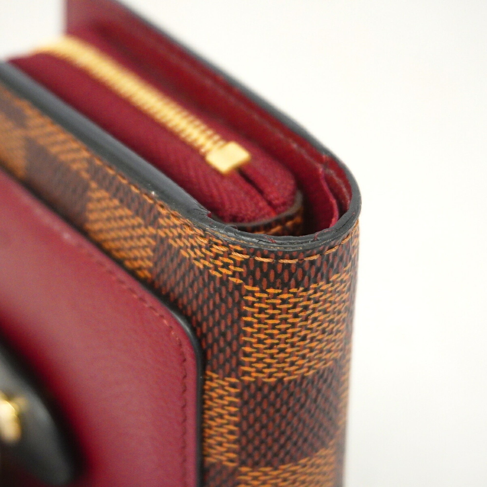 Louis Vuitton Bordeaux Ebene Wallet (Bi-Fold) (Pre-Owned)