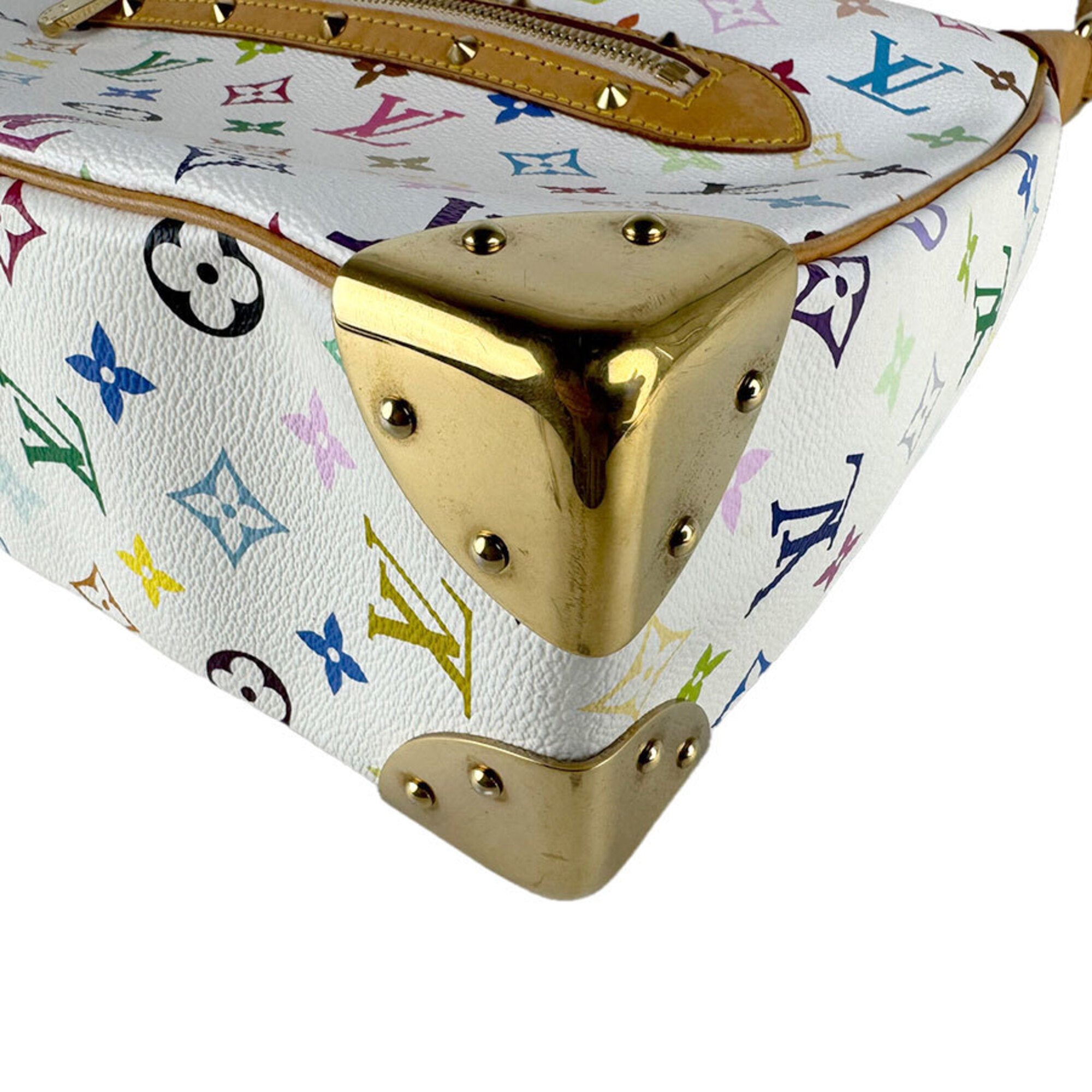 Louis Vuitton Blanc Multi-Color Monogram Multicolore Shoulder Bag (Pre-Owned)