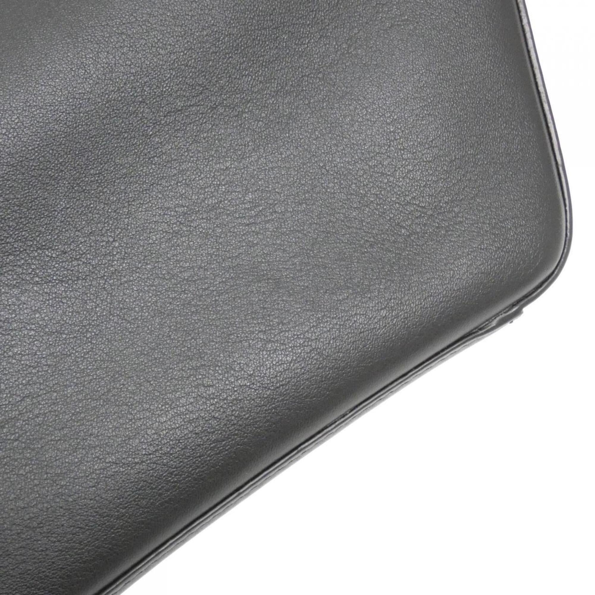 Loewe Black Leather Handbag Shoulder Bag (Pre-Owned)