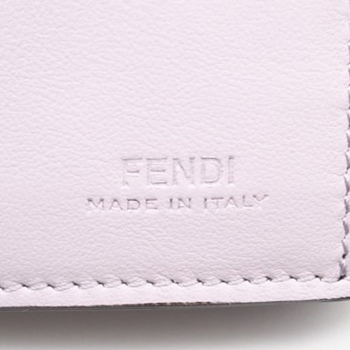 Fendi Pink Leather Wallet (Bi-Fold) (Pre-Owned)