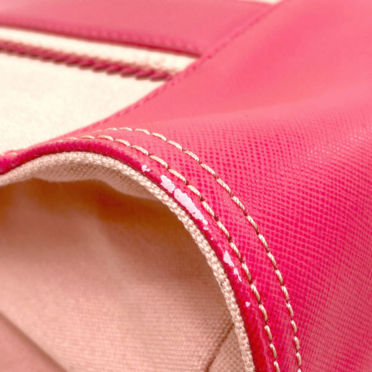 Tory Burch Pink Canvas Handbag (Pre-Owned)