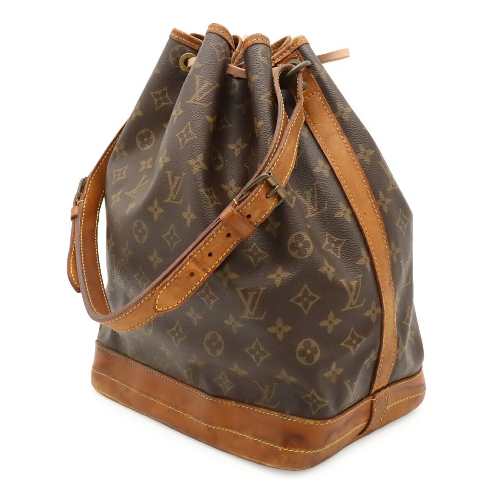 Louis Vuitton Brown Monogram Canvas Pvc Coated Canvas Shoulder Bag (Pre-Owned)