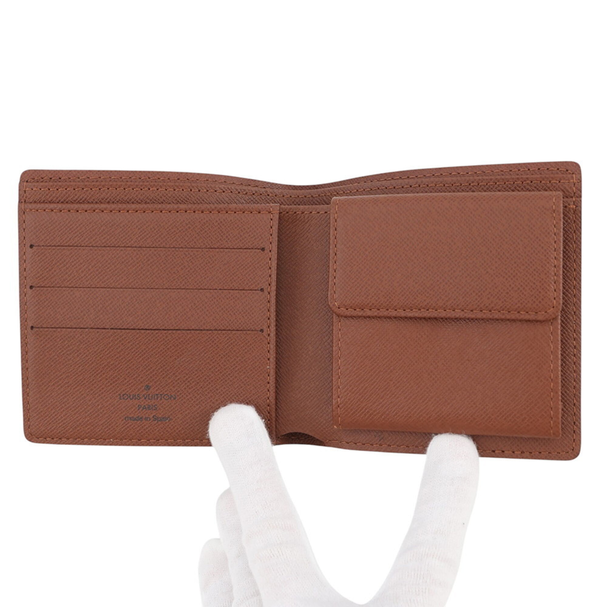 Louis Vuitton Brown Monogram Panda Multi-Color Monogram Wallet (Bi-Fold) (Pre-Owned)