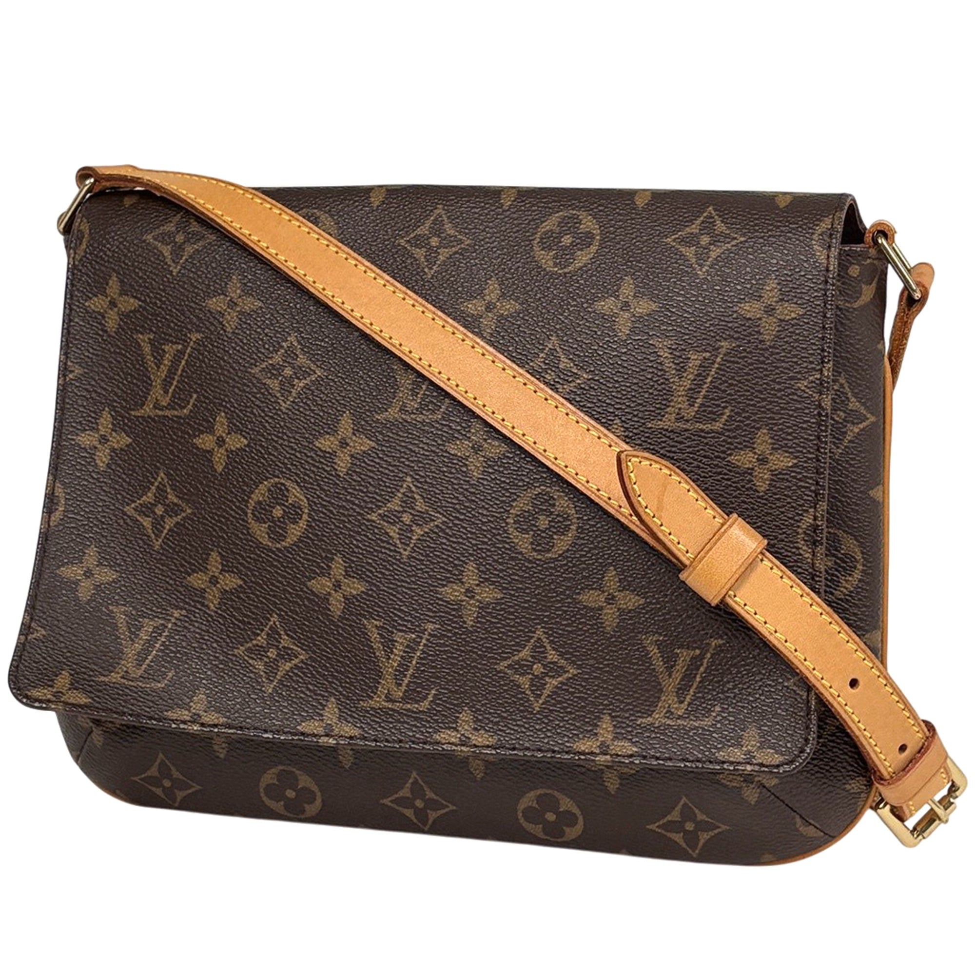 Louis Vuitton Brown Monogram Monogram Shoulder Bag (Pre-Owned)