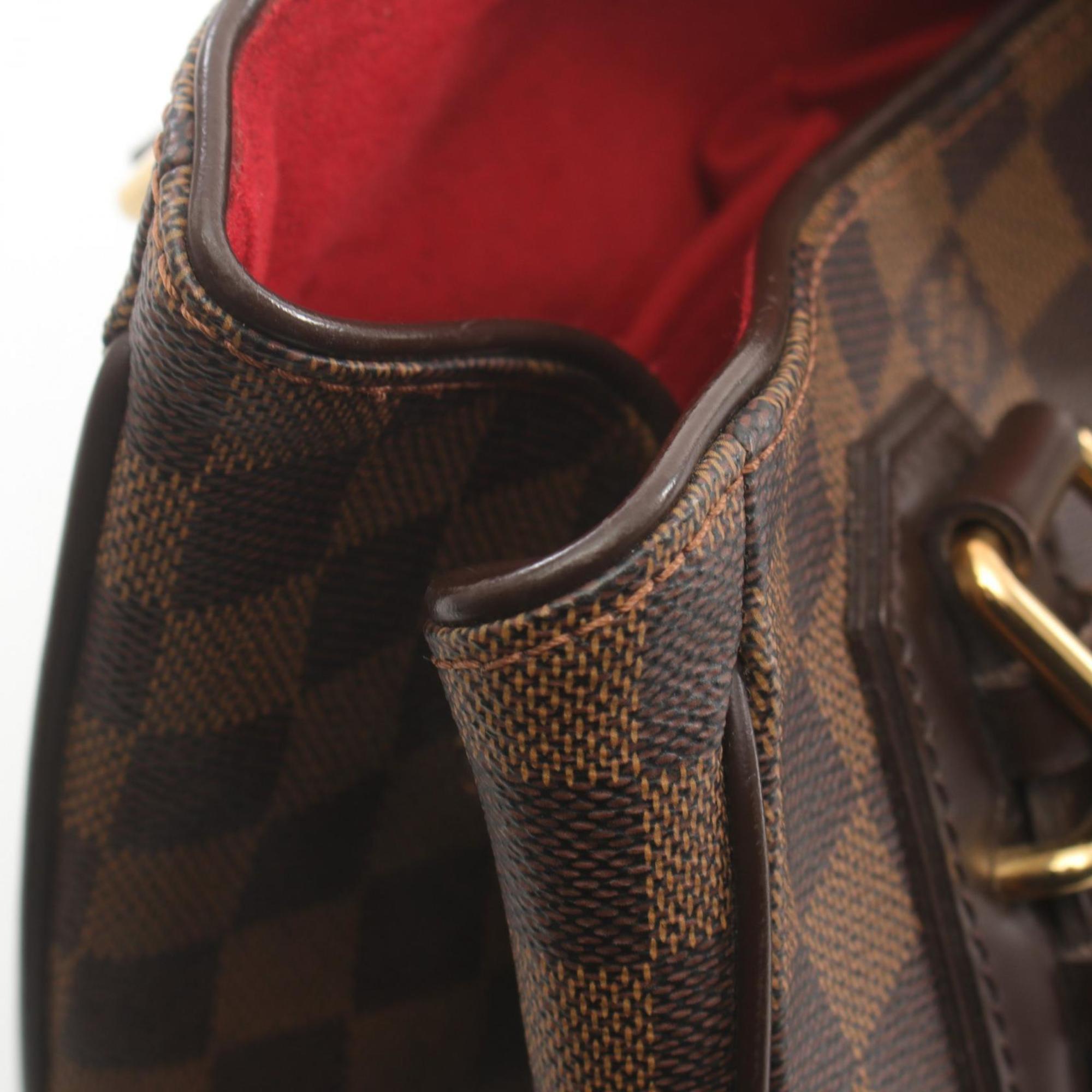 Louis Vuitton Brown Coated Canvas Pvc Leather Handbag (Pre-Owned)