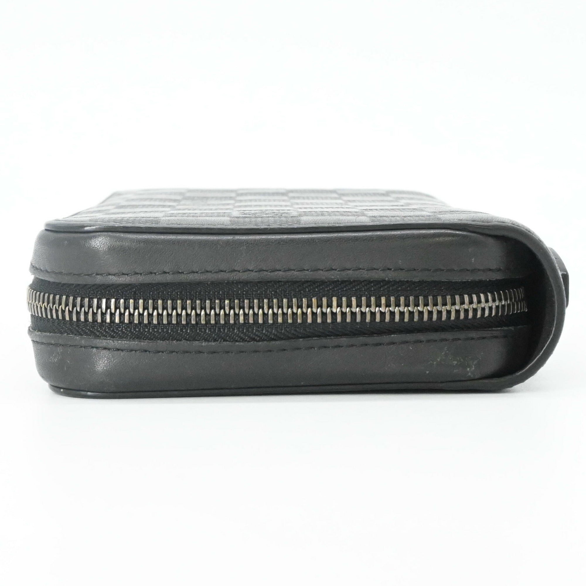 Louis Vuitton Black Damier Infini Long Wallet (Bi-Fold) (Pre-Owned)