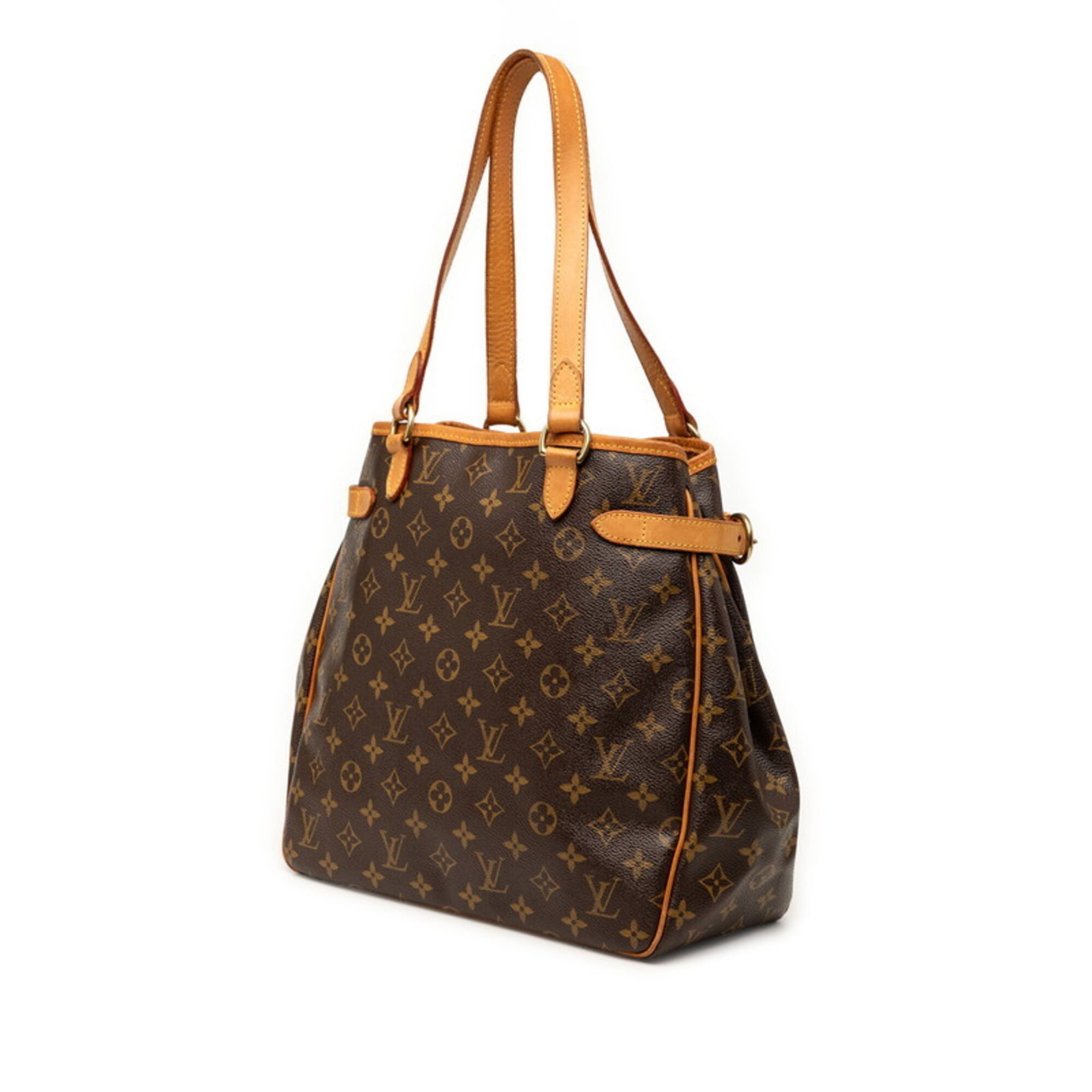 Louis Vuitton Brown Pvc Leather Shoulder Bag Tote Bag (Pre-Owned)