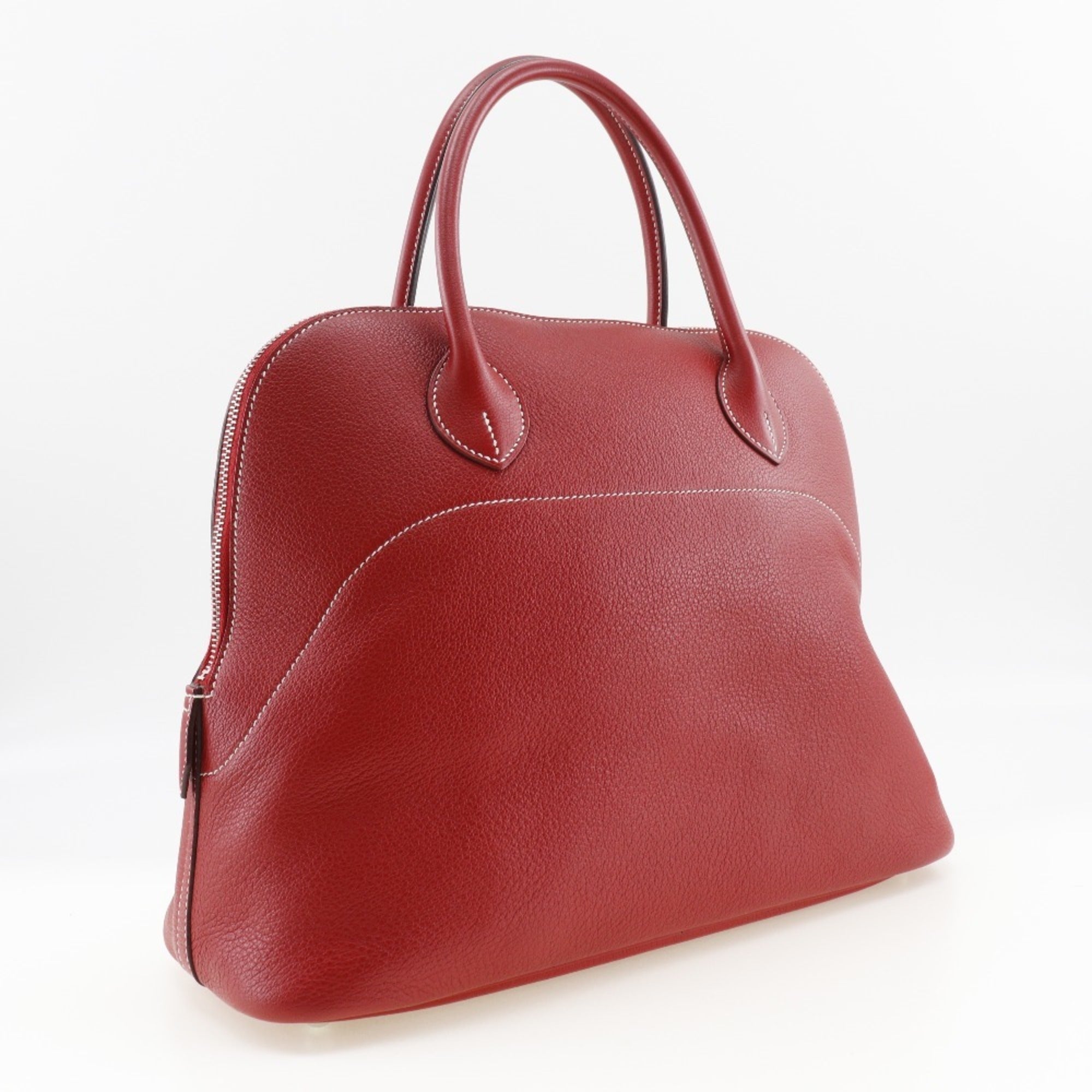 Hermes Bolide Red Color Rouge Casaque Handbag (Pre-Owned)