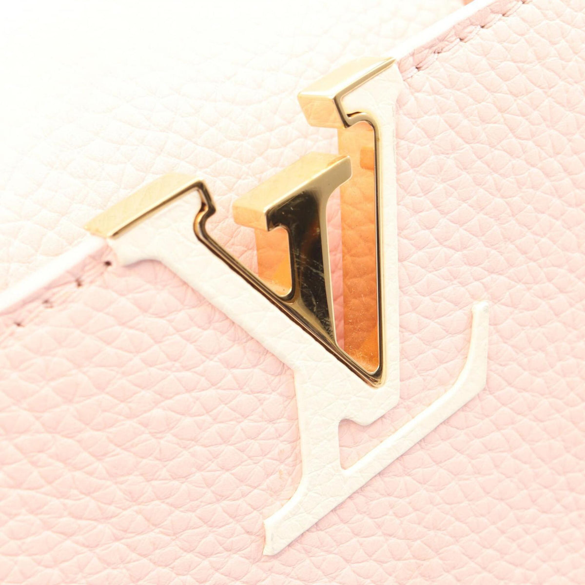 Louis Vuitton Pink Leather Handbag (Pre-Owned)