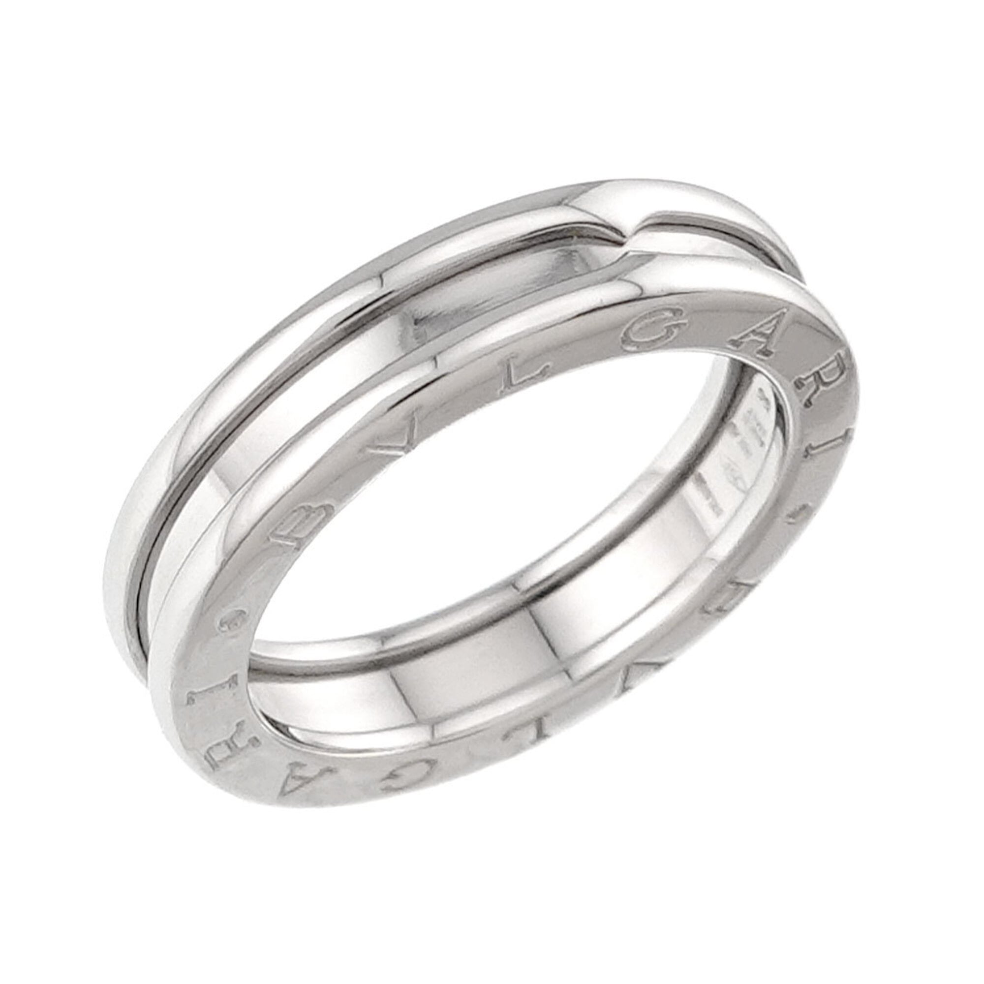 Bvlgari White Gold (18K) Band Ring (Pre-Owned)
