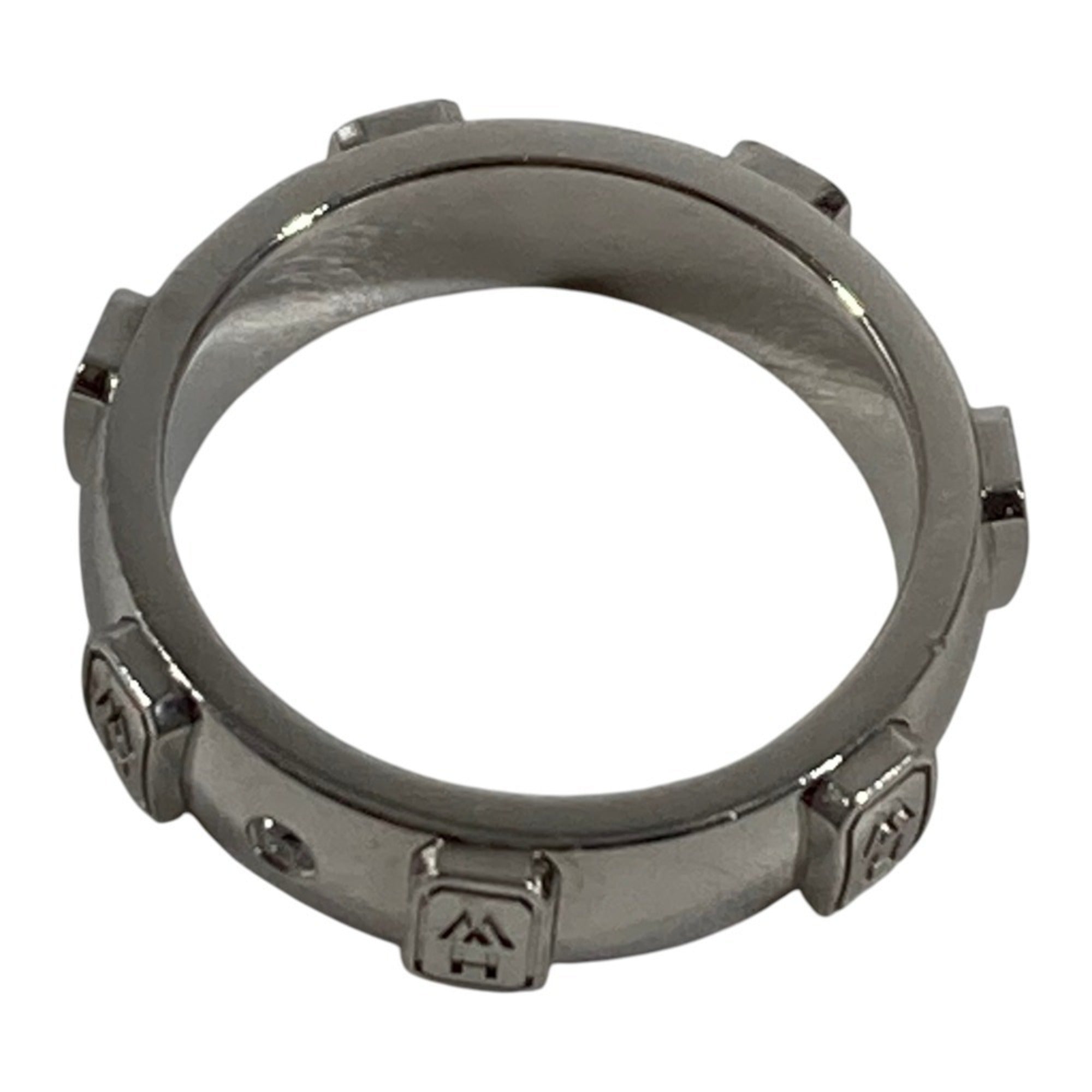 Harry Winston Silver Band Ring (Pre-Owned)