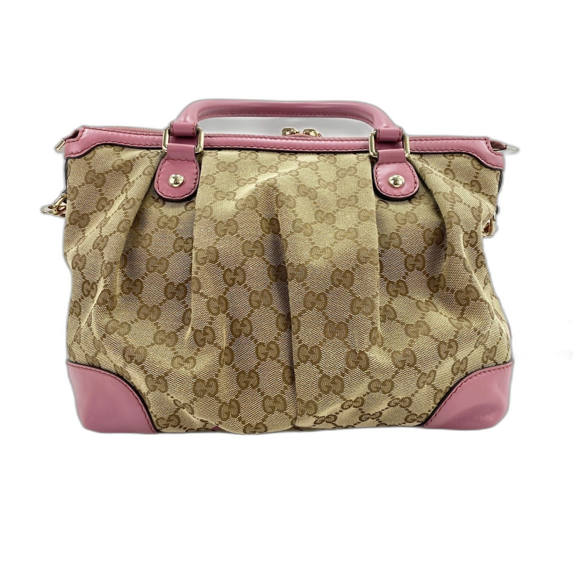 Gucci Sukey Pink Tote Bag (Pre-Owned)