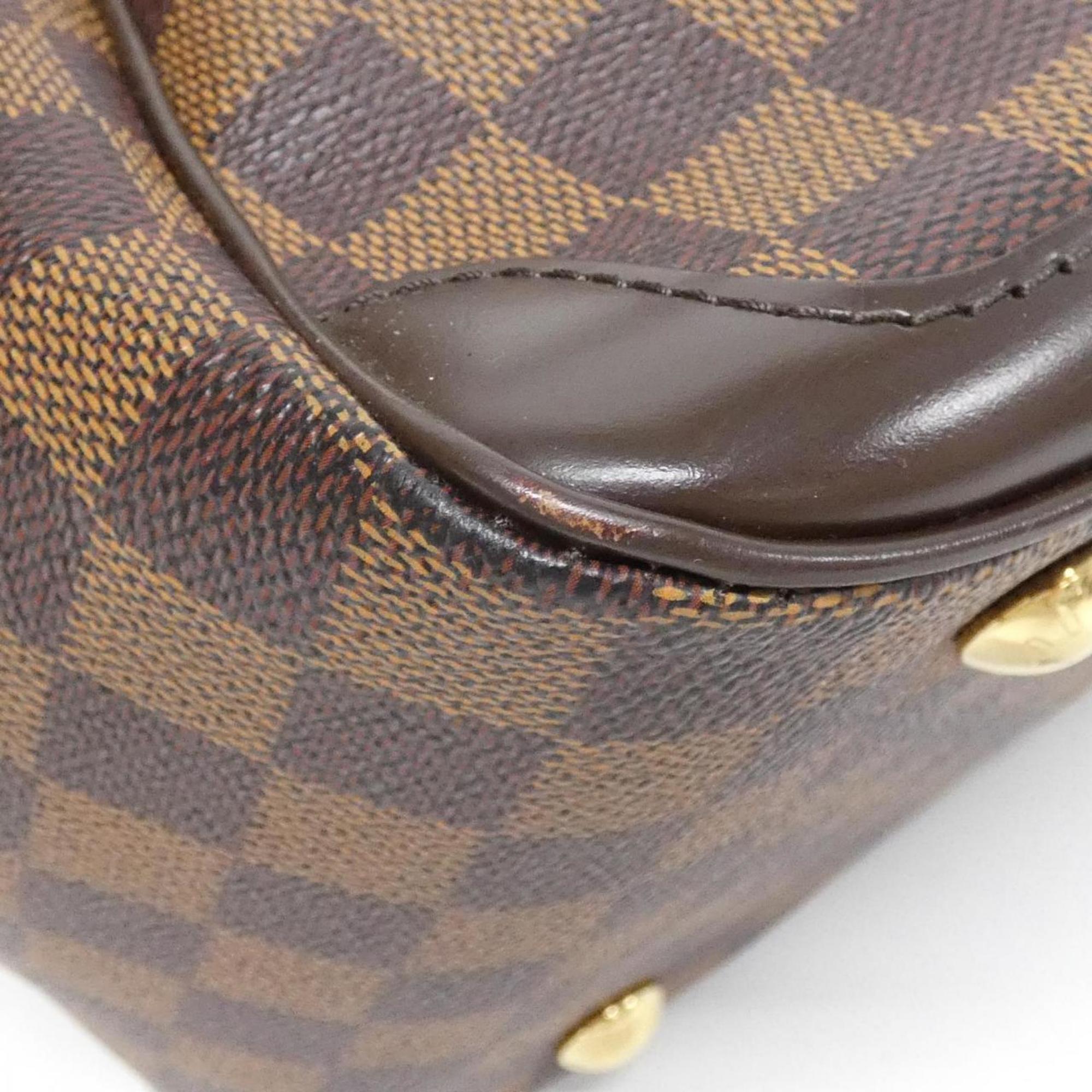 Louis Vuitton Brown Coated Canvas Handbag (Pre-Owned)