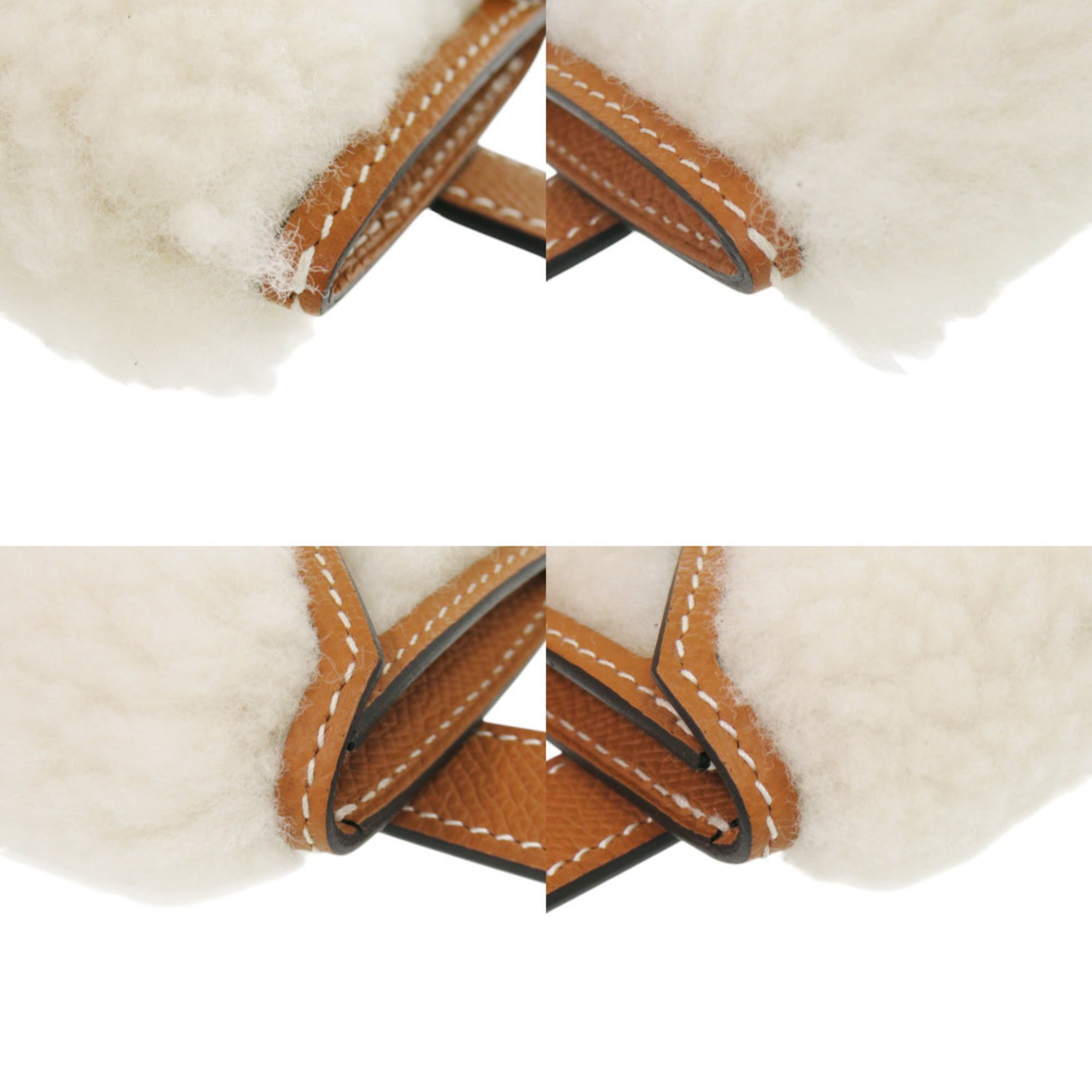 Hermes Brown Wool Epsom Leather Fanny Pack (Pre-Owned)