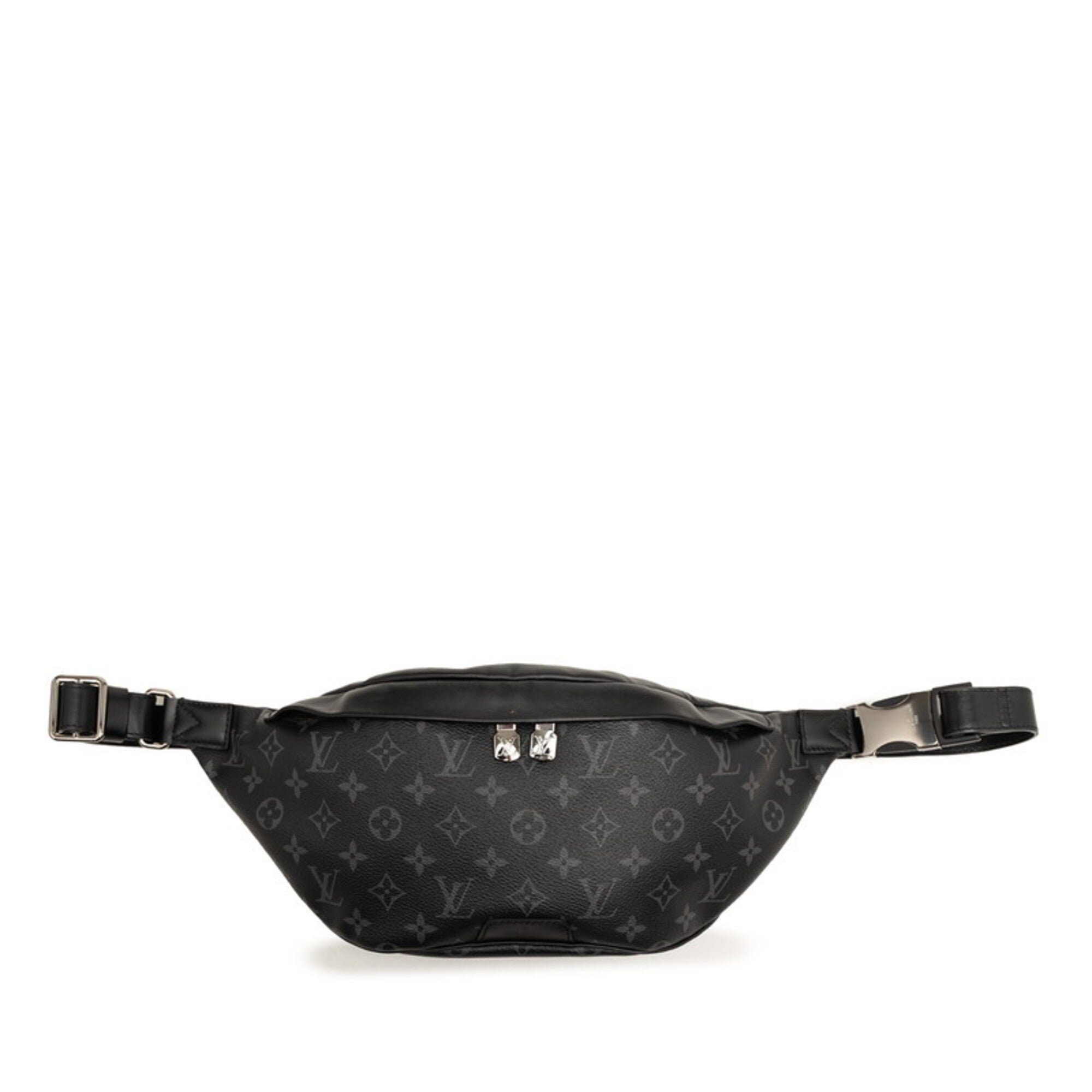 Louis Vuitton Monogram Eclipse Black Pvc Leather Sling Bag (Pre-Owned)