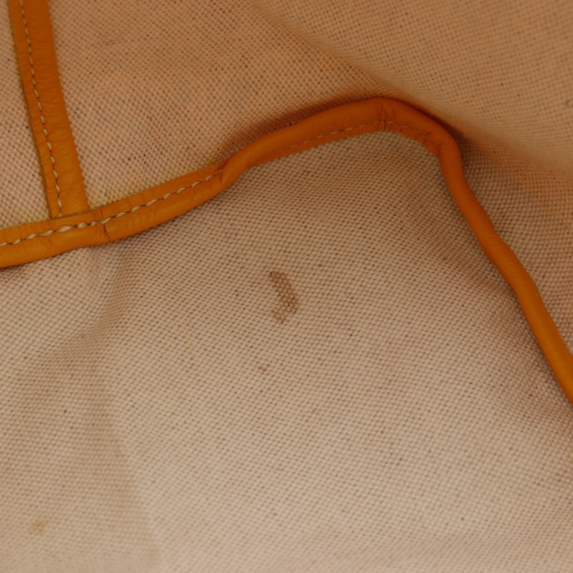 Goyard Saint Louis Yellow Pvc Tote Bag (Pre-Owned)