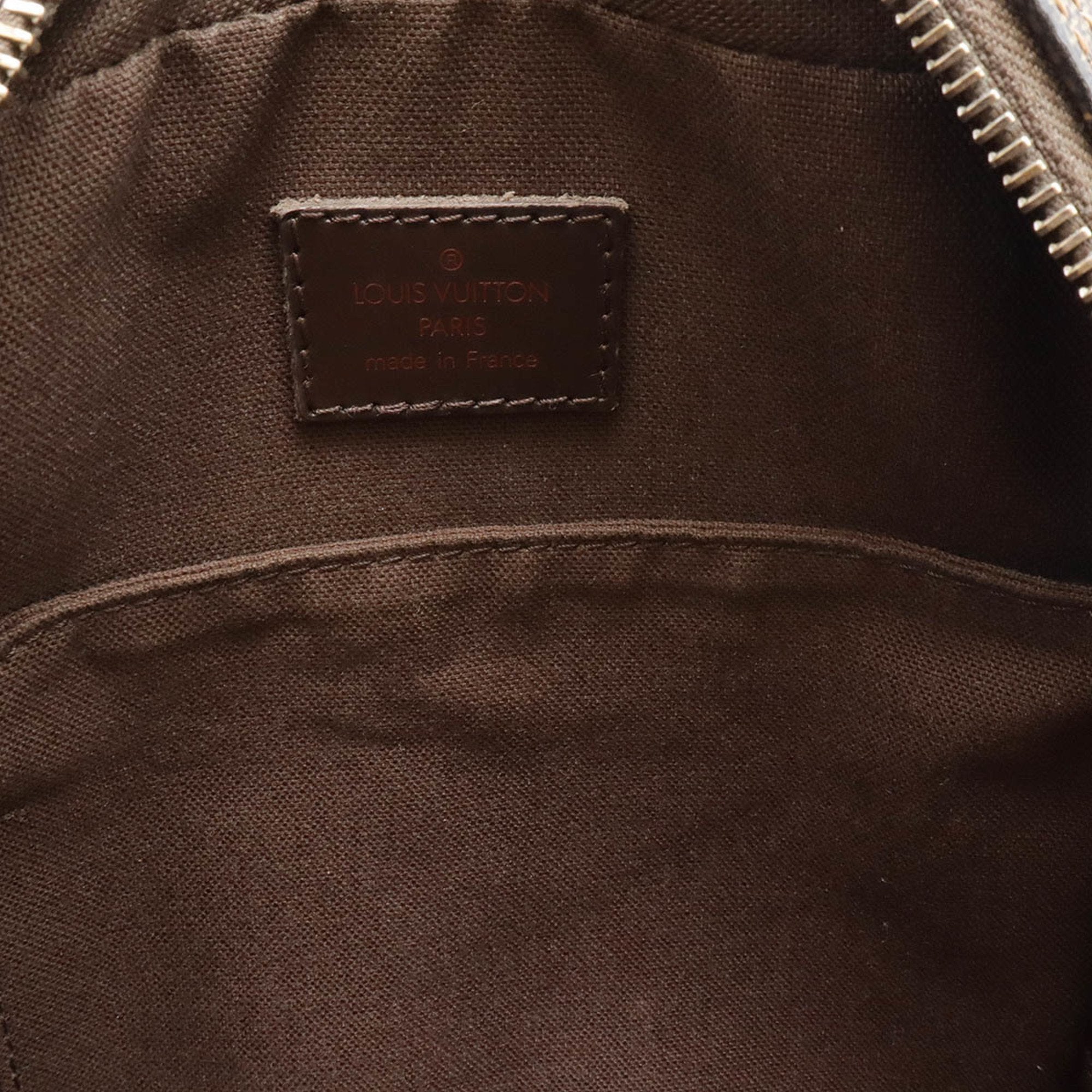 Louis Vuitton Brown Damier Canvas Pvc Pochette Shoulder Bag (Pre-Owned)