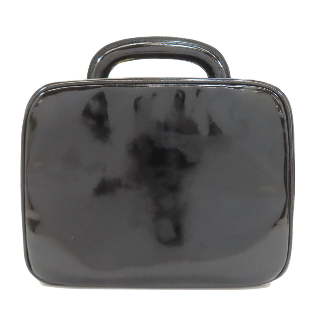 Chanel Black Patent Leather Handbag (Pre-Owned)