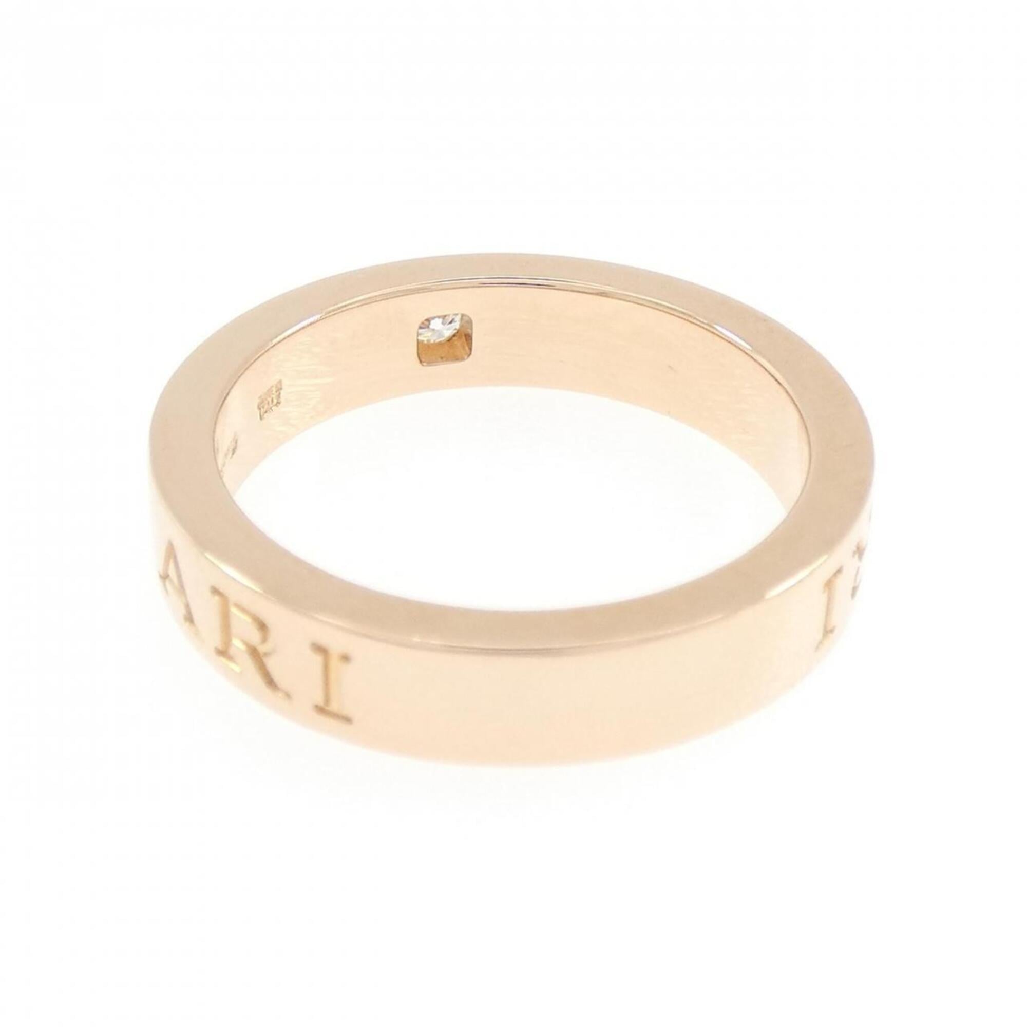 Bvlgari Pink Gold Pink Gold (18K) Band Ring (Pre-Owned)