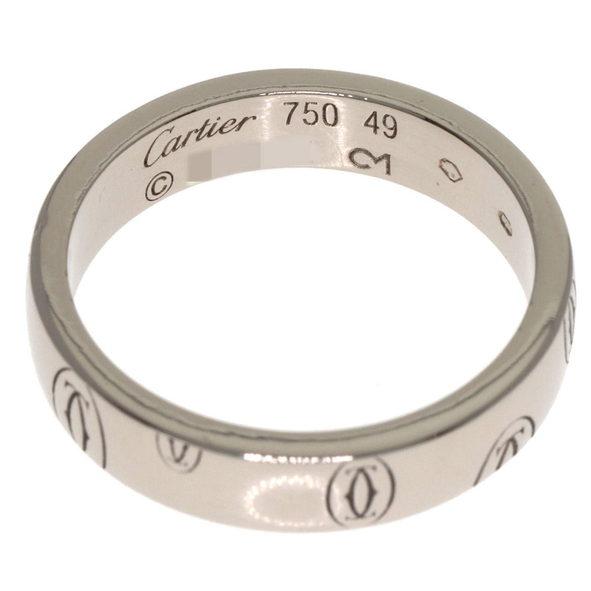 Cartier White Gold (18K) Band Ring (Pre-Owned)