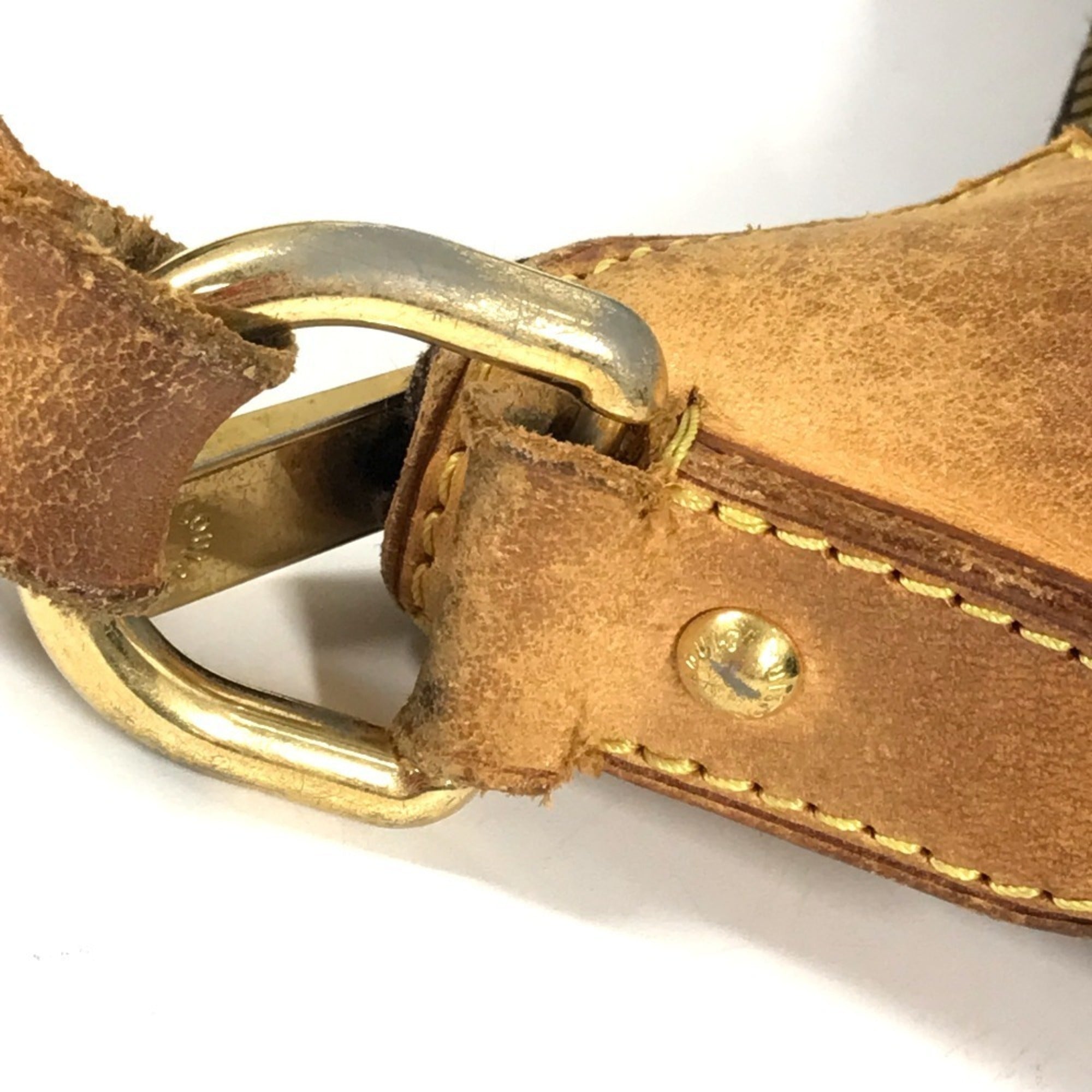 Louis Vuitton Brown Monogram Canvas Shoulder Bag (Pre-Owned)