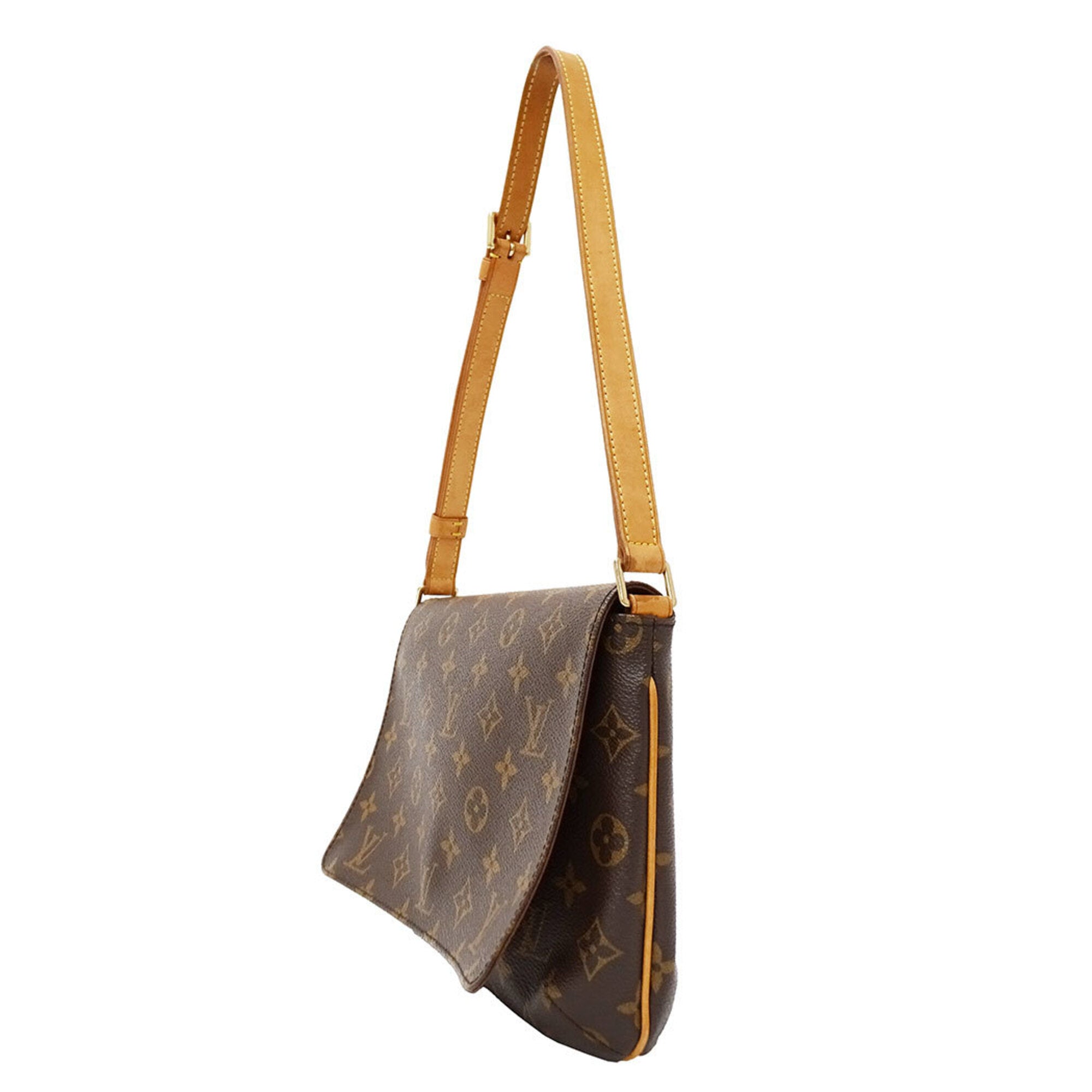 Louis Vuitton Brown Galle Monogram Monogram Handbag Shoulder Bag (Pre-Owned)