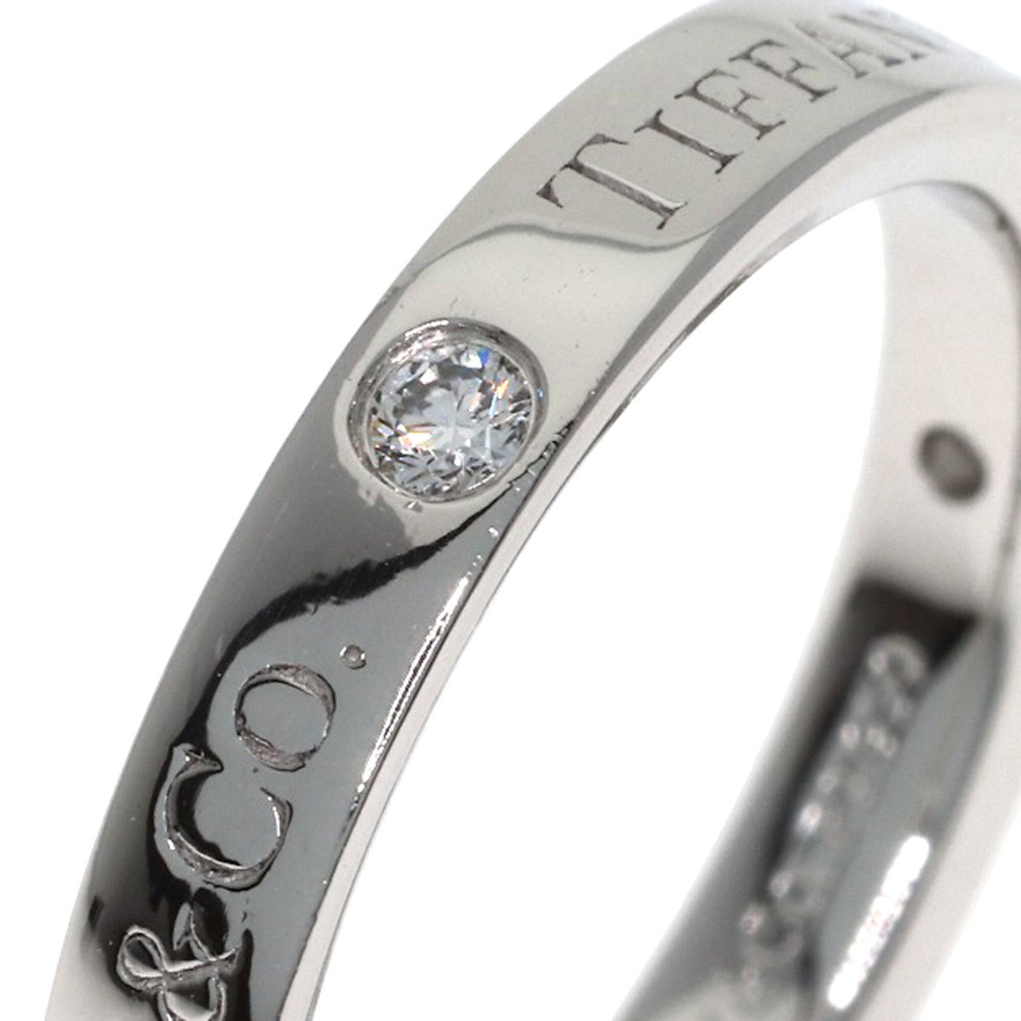 Tiffany Platinum 950 Band Ring (Pre-Owned)