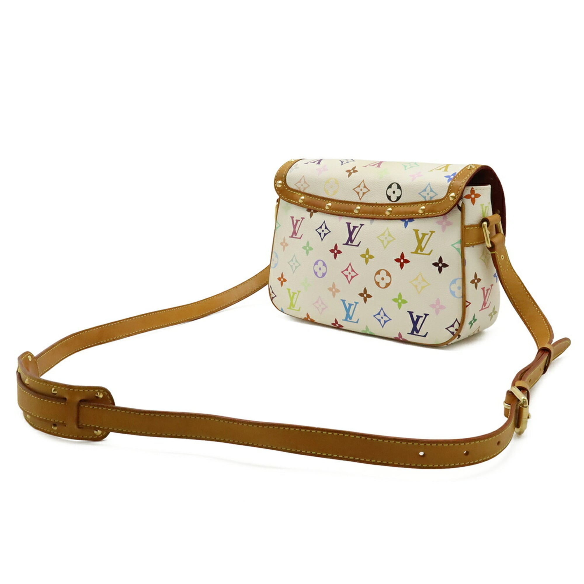 Louis Vuitton Monogram Multicolore Blanc Monogram Shoulder Bag (Pre-Owned)