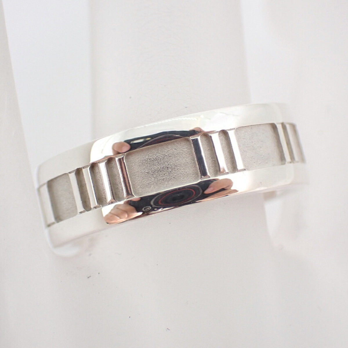 Tiffany Silver Sterling Silver 925 Band Ring (Pre-Owned)