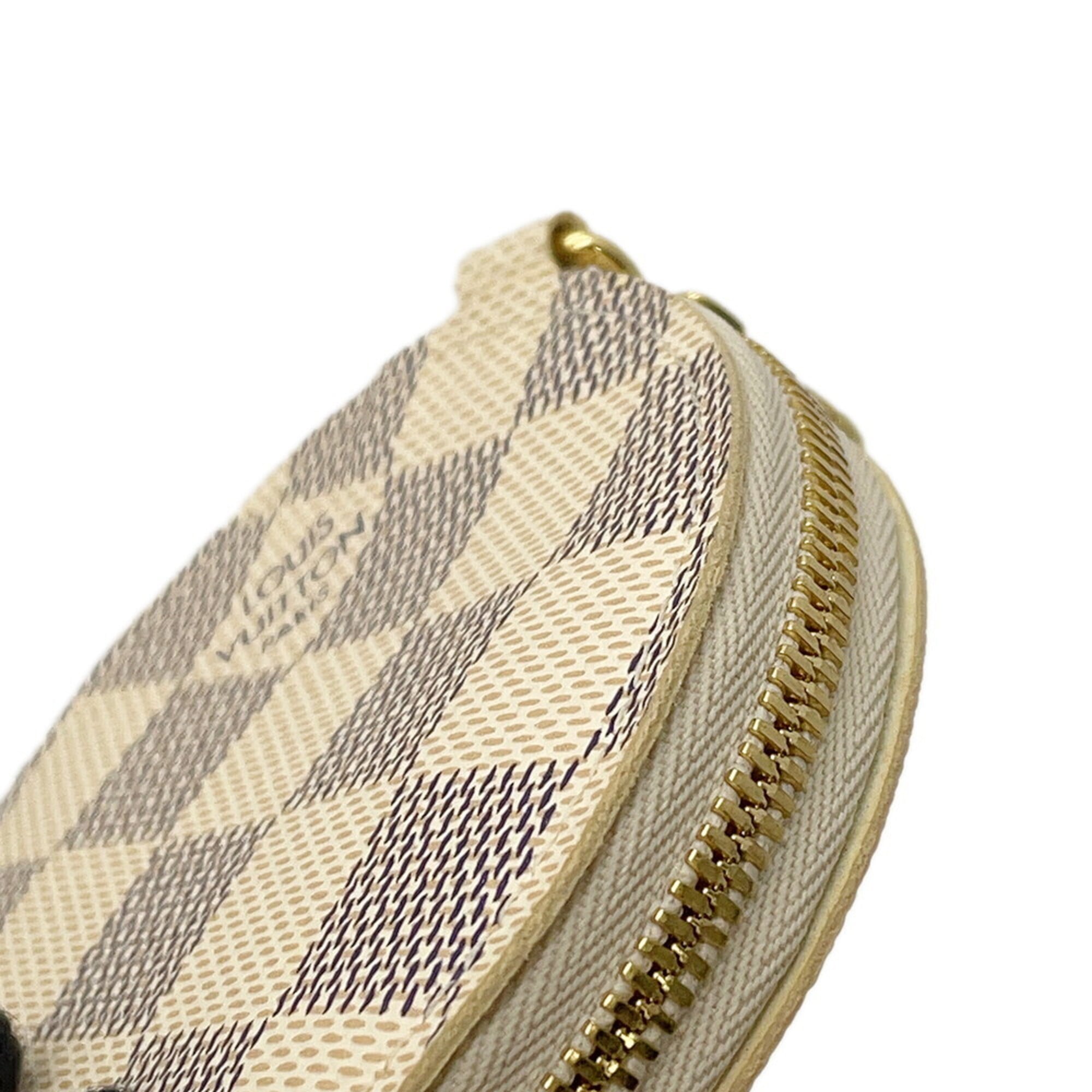Louis Vuitton Damier Azur Damier Azur Coin Purse/Coin Case (Pre-Owned)