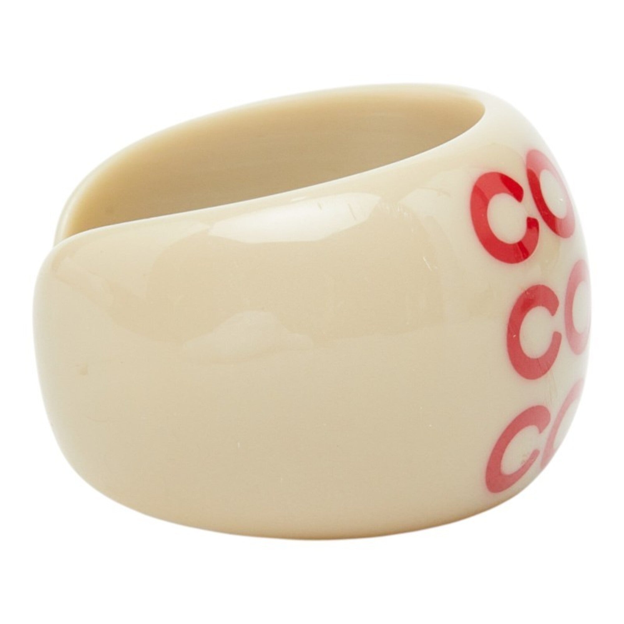 Chanel Plastic Band Ring (Pre-Owned)
