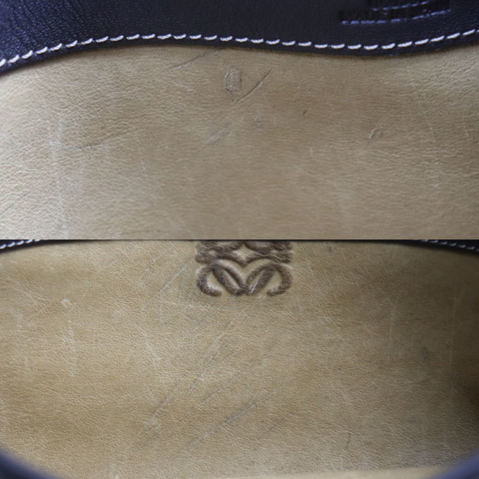 Loewe Beige Brown Suede Leather Tote Bag (Pre-Owned)