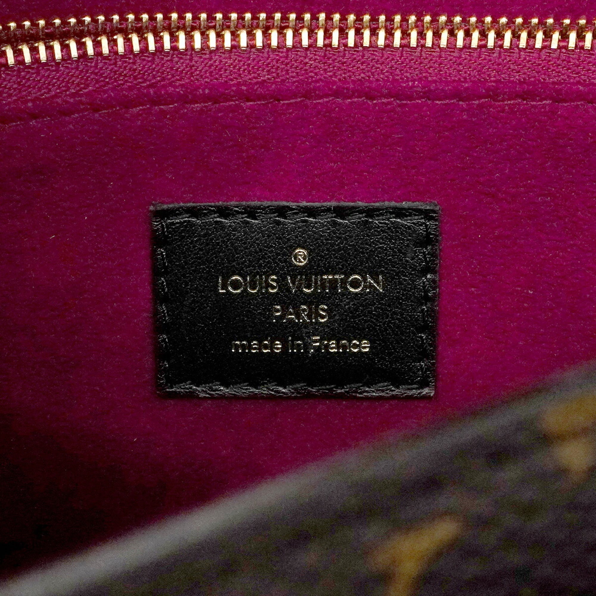 Louis Vuitton Black Brown Shoulder Bag (Pre-Owned)