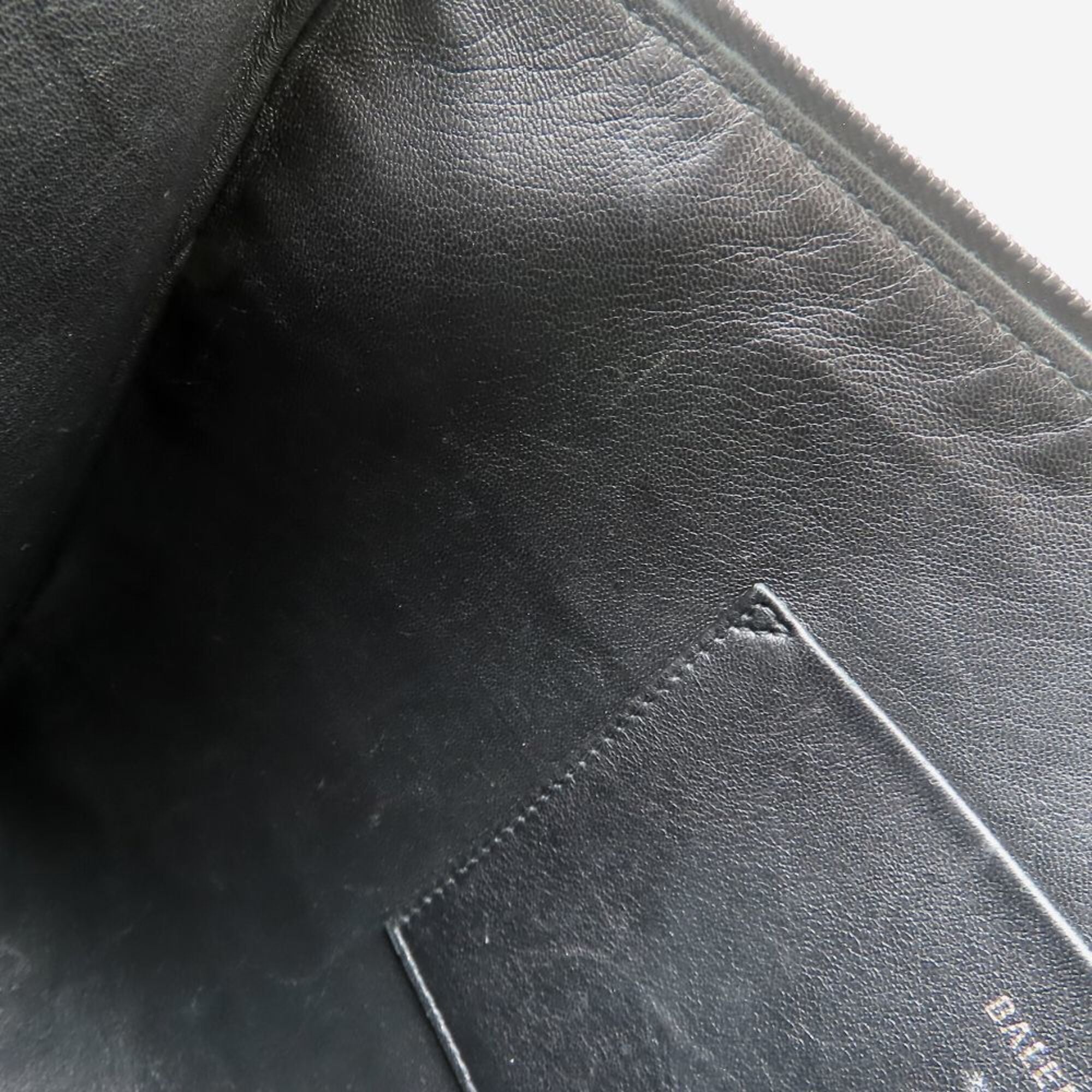 Balenciaga Black Leather Clutch Bag (Pre-Owned)