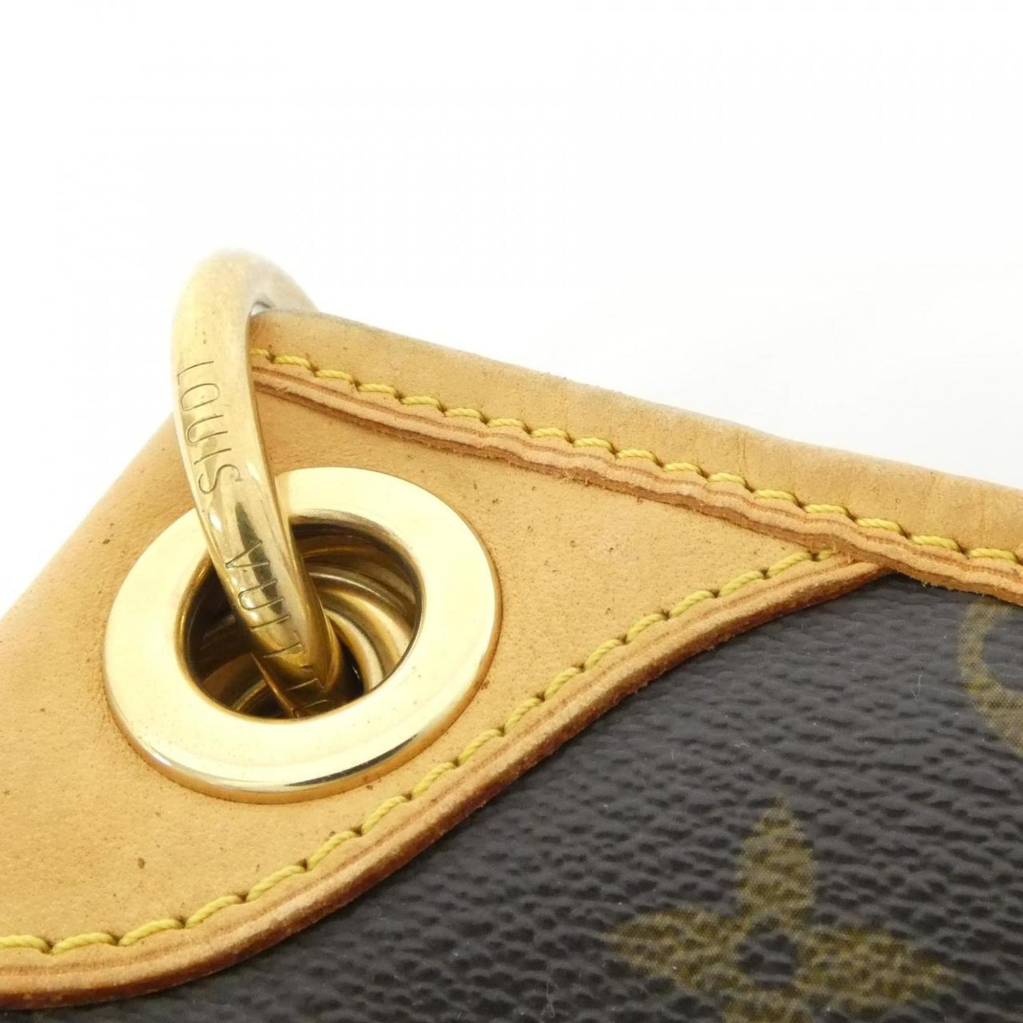 Louis Vuitton Monogram Marron Coated Canvas Shoulder Bag (Pre-Owned)
