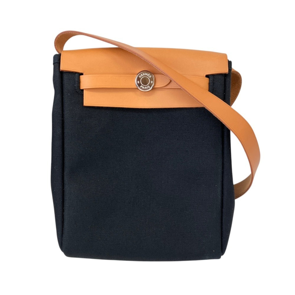 Hermes Beige Canvas Toile H Shoulder Bag (Pre-Owned)