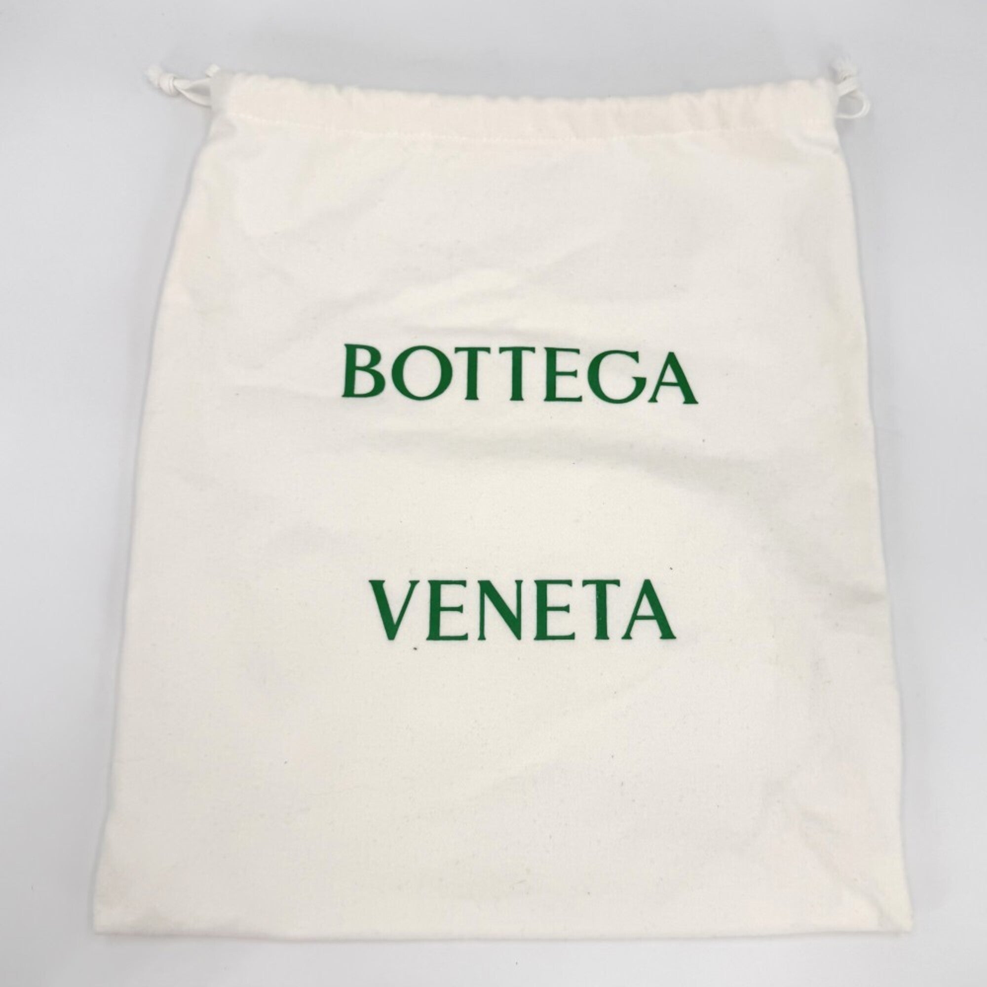 Bottega Veneta Light Green Leather Handbag Shoulder Bag (Pre-Owned)
