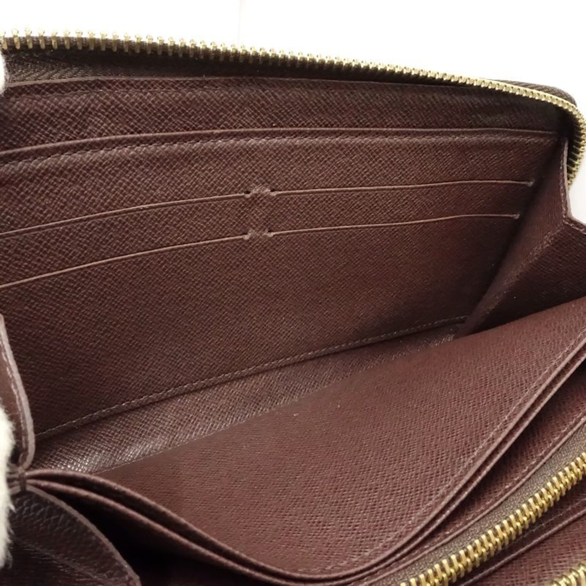 Louis Vuitton Ebene Canvas Long Wallet (Bi-Fold) (Pre-Owned)