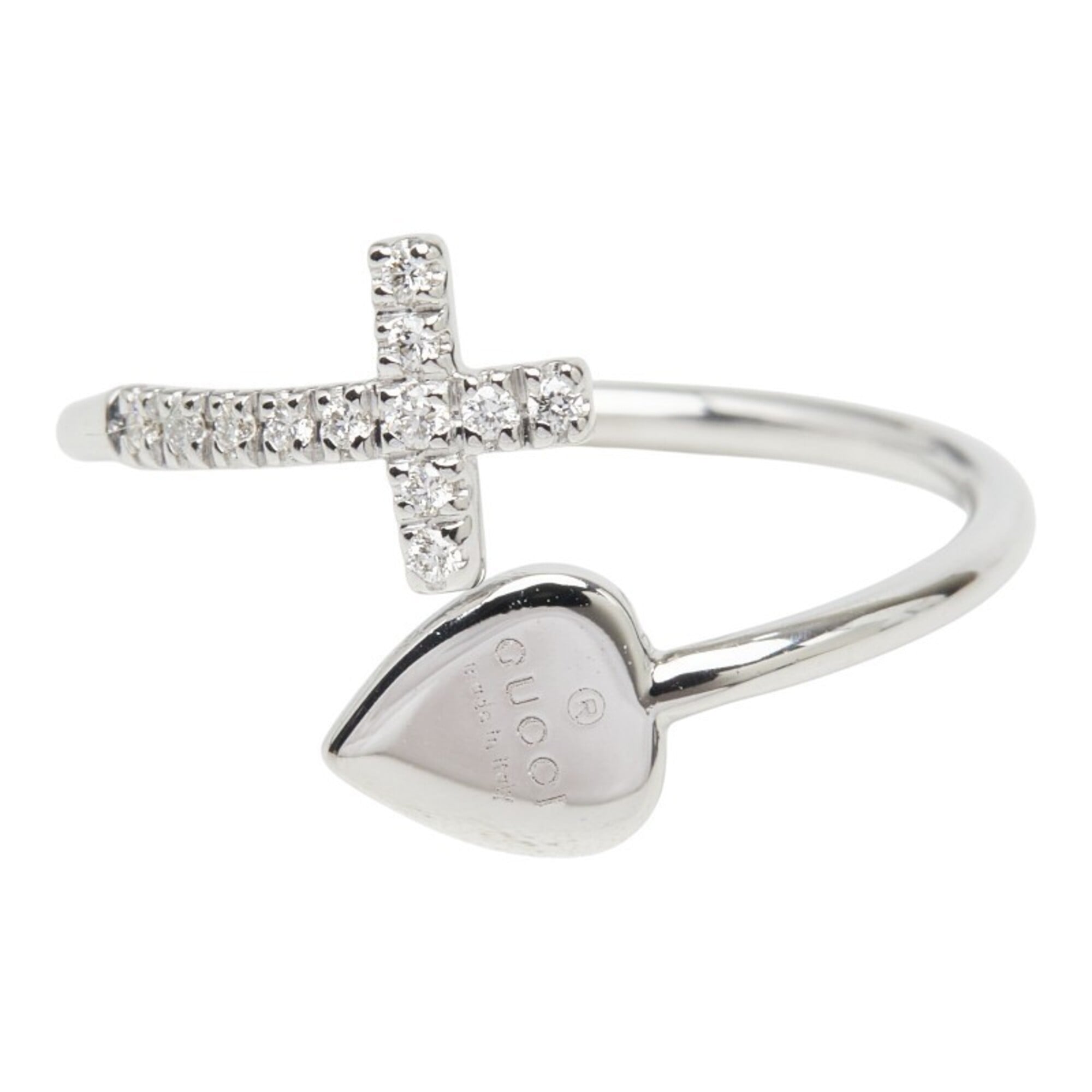 Gucci White Gold (18K) Band Ring (Pre-Owned)