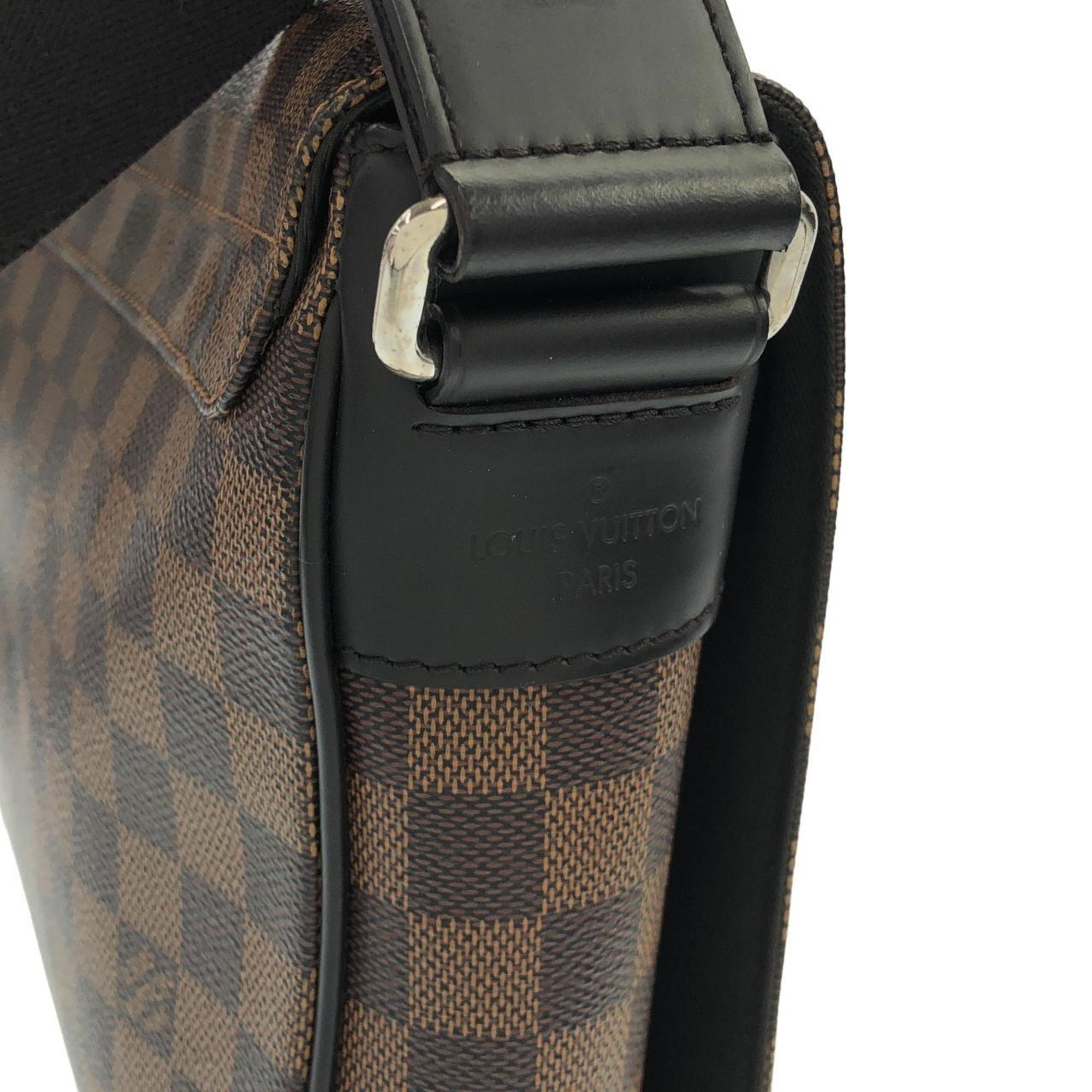 Louis Vuitton Ebene Coated Canvas Shoulder Bag (Pre-Owned)