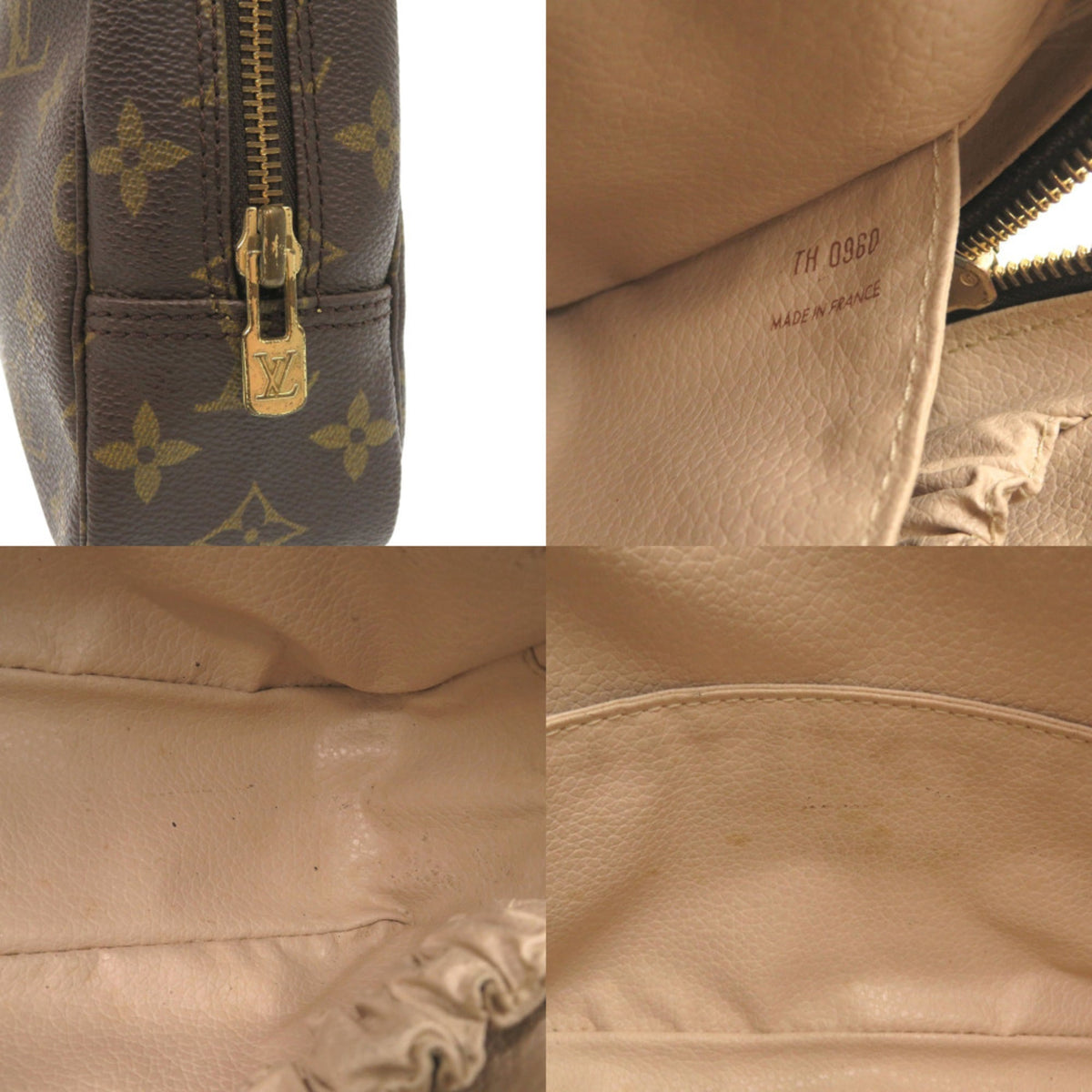 Louis Vuitton Brown Monogram Monogram Pouch (Pre-Owned)