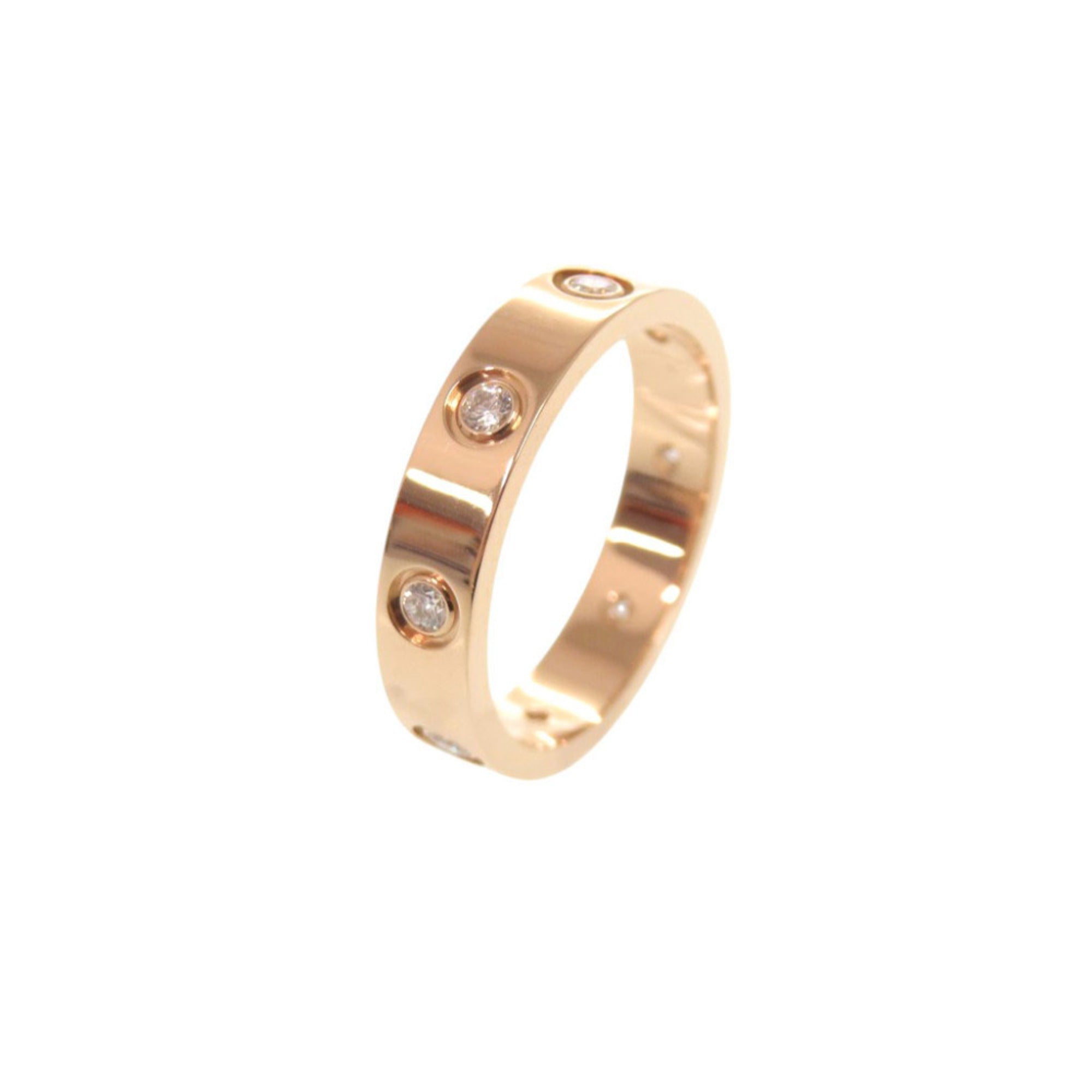Cartier Pink Gold Pink Gold (18K) Band Ring (Pre-Owned)