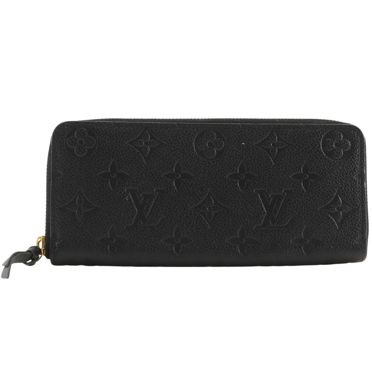 Louis Vuitton Monogram Empreinte Black Noir Monogram Empreinte Long Wallet (Bi-Fold) (Pre-Owned)