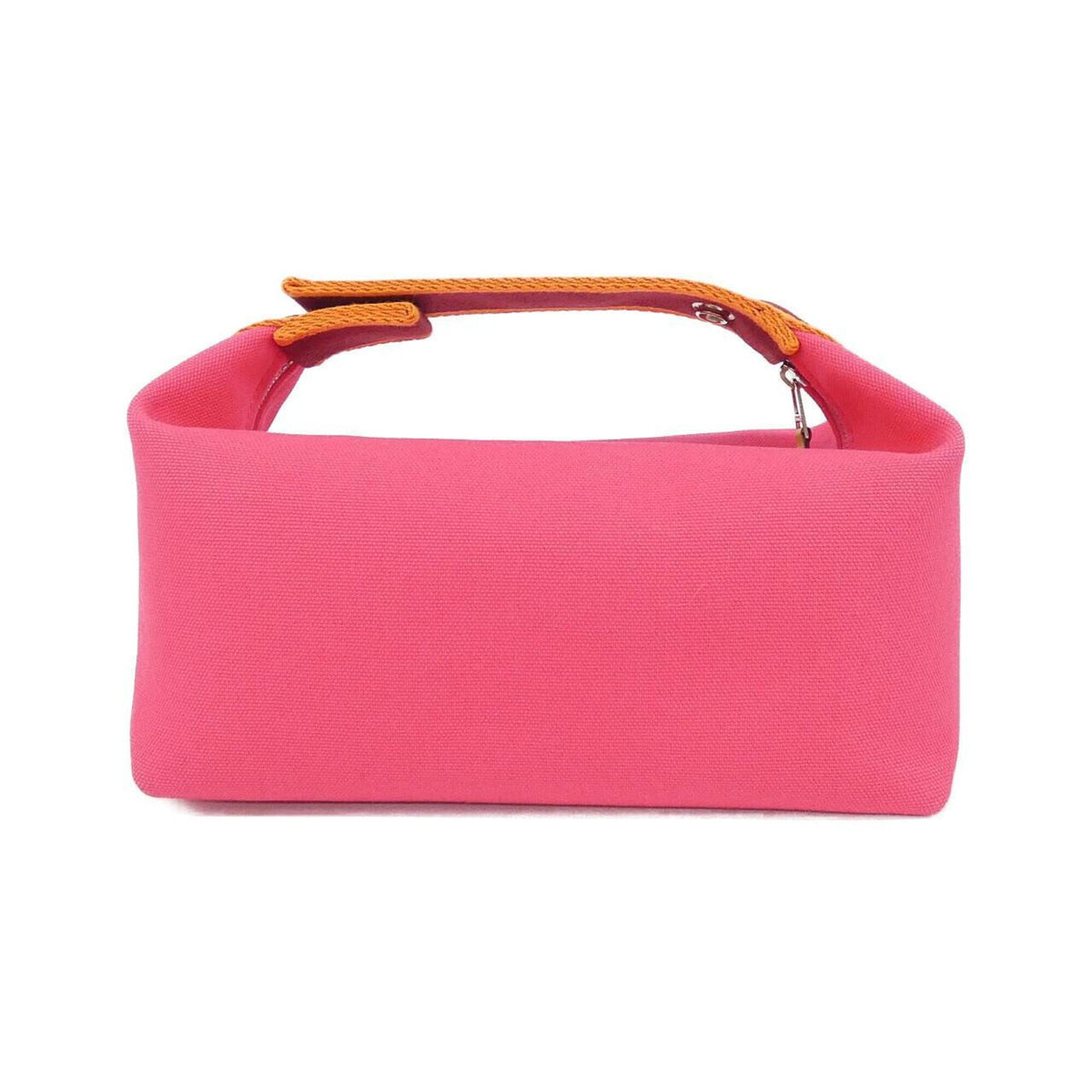 Hermes Pink Canvas Handbag Pouch (Pre-Owned)