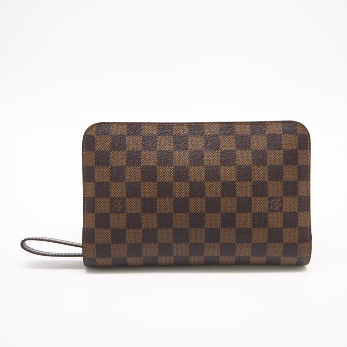 Louis Vuitton Brown Monogram Monogram Clutch Bag (Pre-Owned)