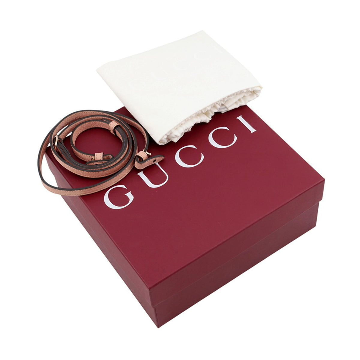 Gucci Pink Gg Supreme Boston Bag Handbag (Pre-Owned)