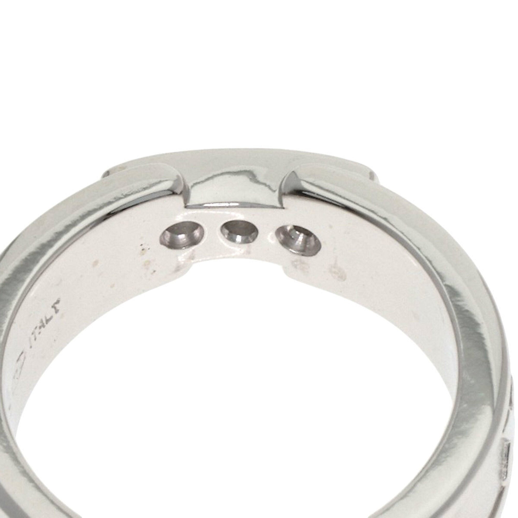 Tiffany Atlas White Gold (18K) Band Ring (Pre-Owned)