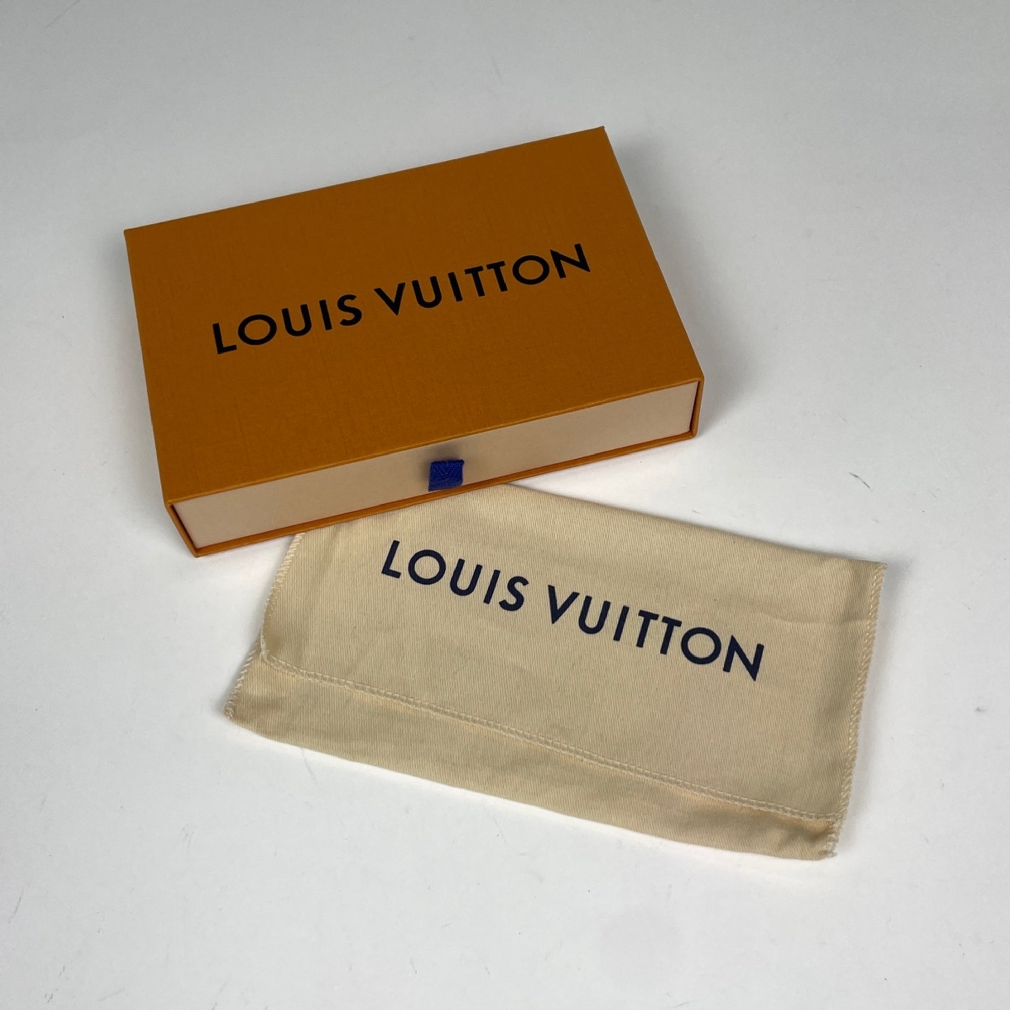 Louis Vuitton Blue Monogram Monogram Wallet (Bi-Fold) (Pre-Owned)