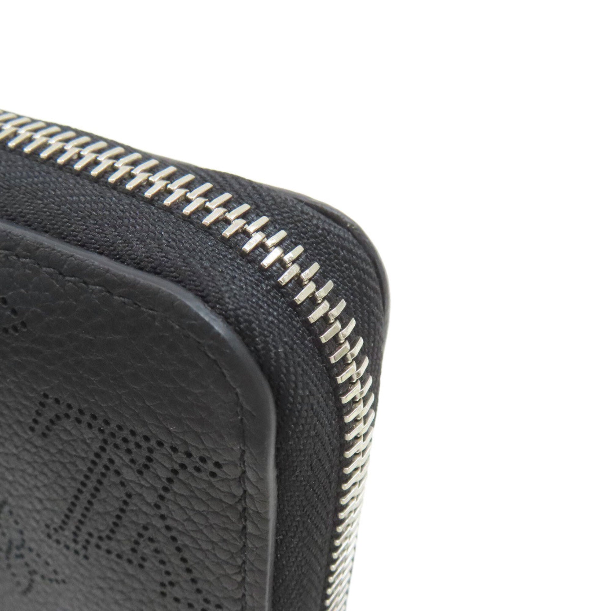 Louis Vuitton Mahina Noir Mahina Leather Long Wallet (Bi-Fold) (Pre-Owned)